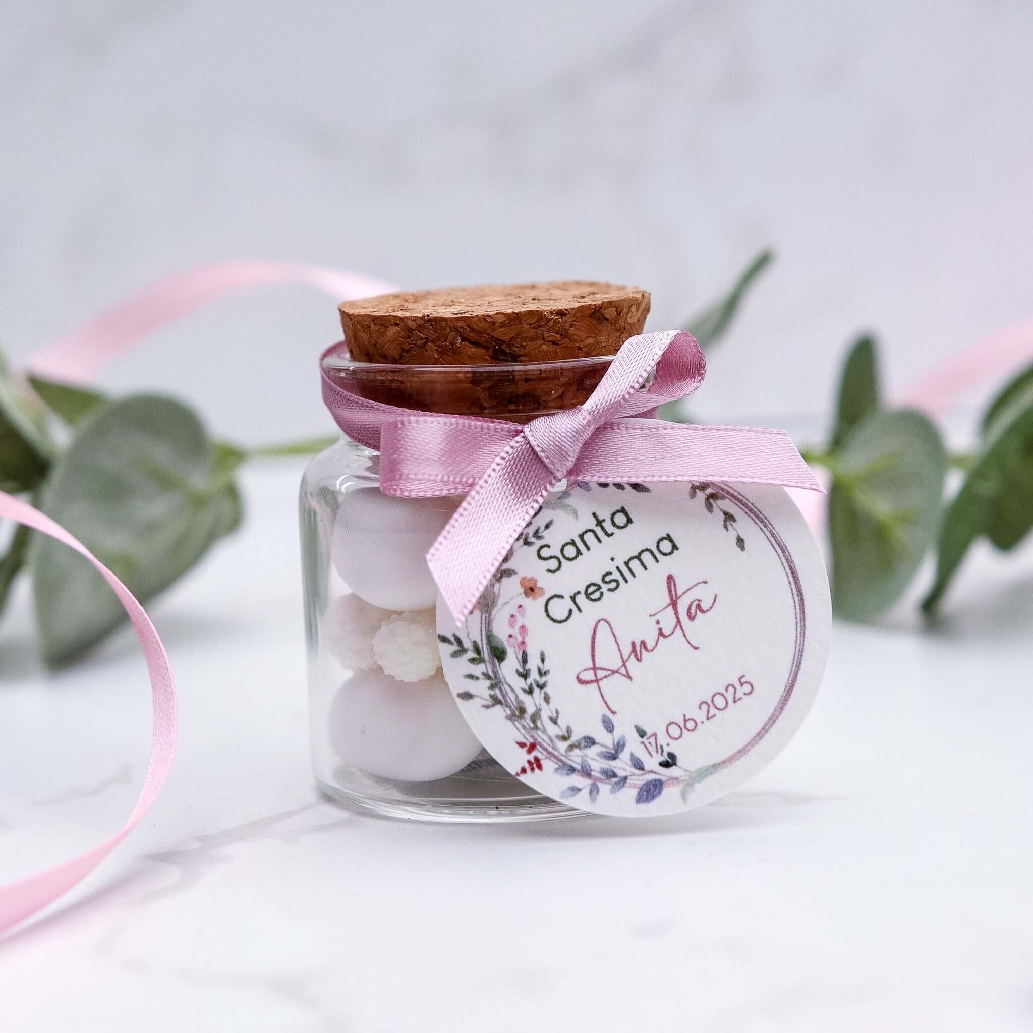 Barattolini Vetro - Flowers Circle - Eventi Fai da Te