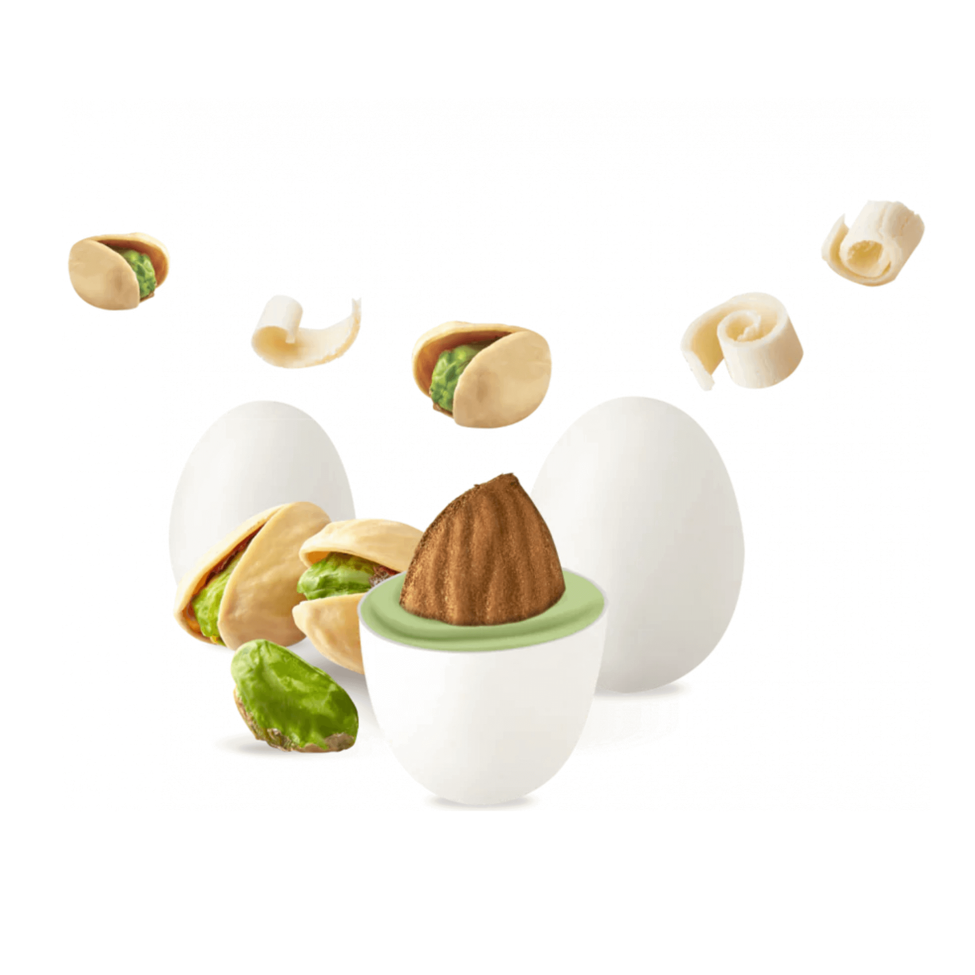 Confetti Pistacchio cf. 1 kg - Eventi Fai da Te