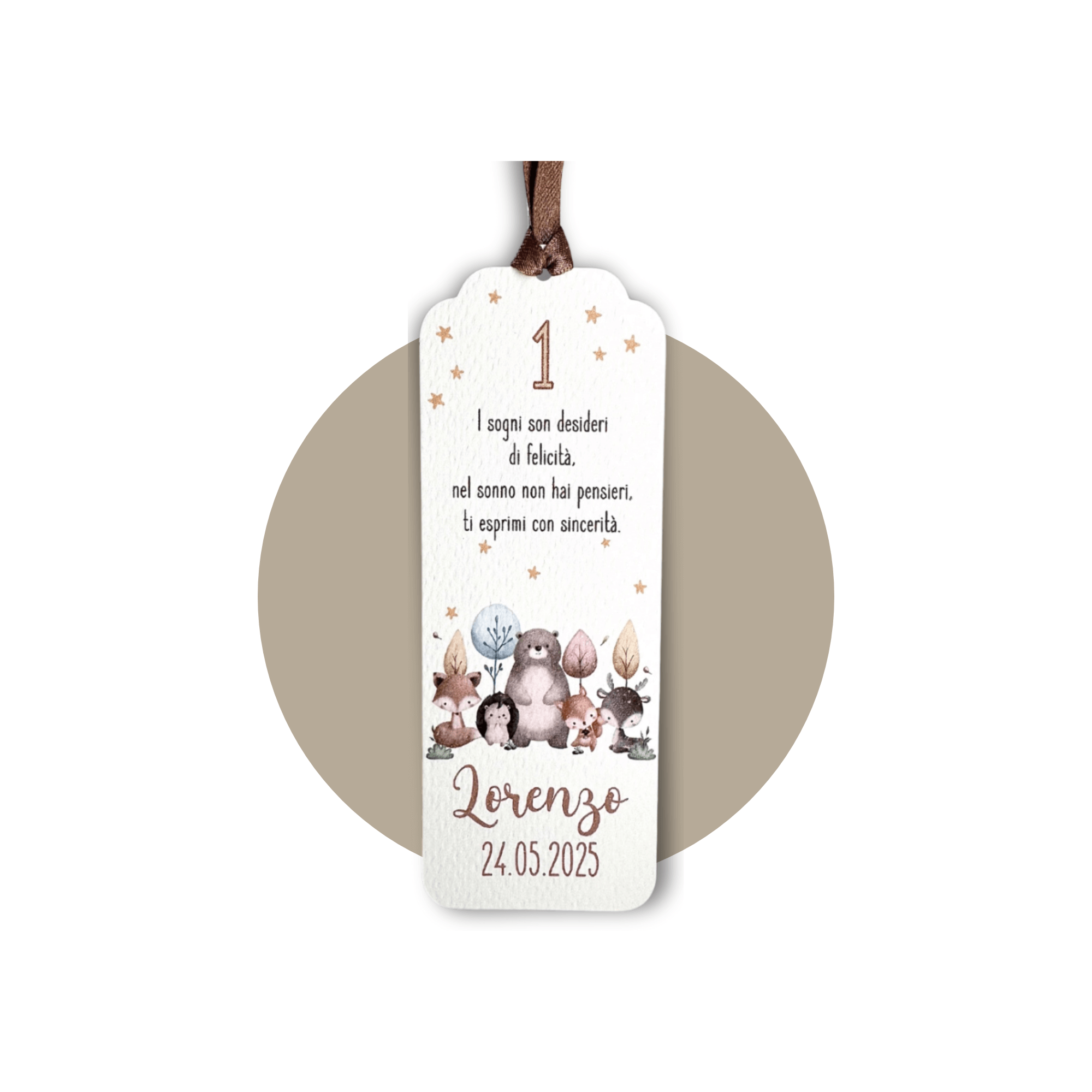 Segnaposto Foresta - Eventi Fai da Te