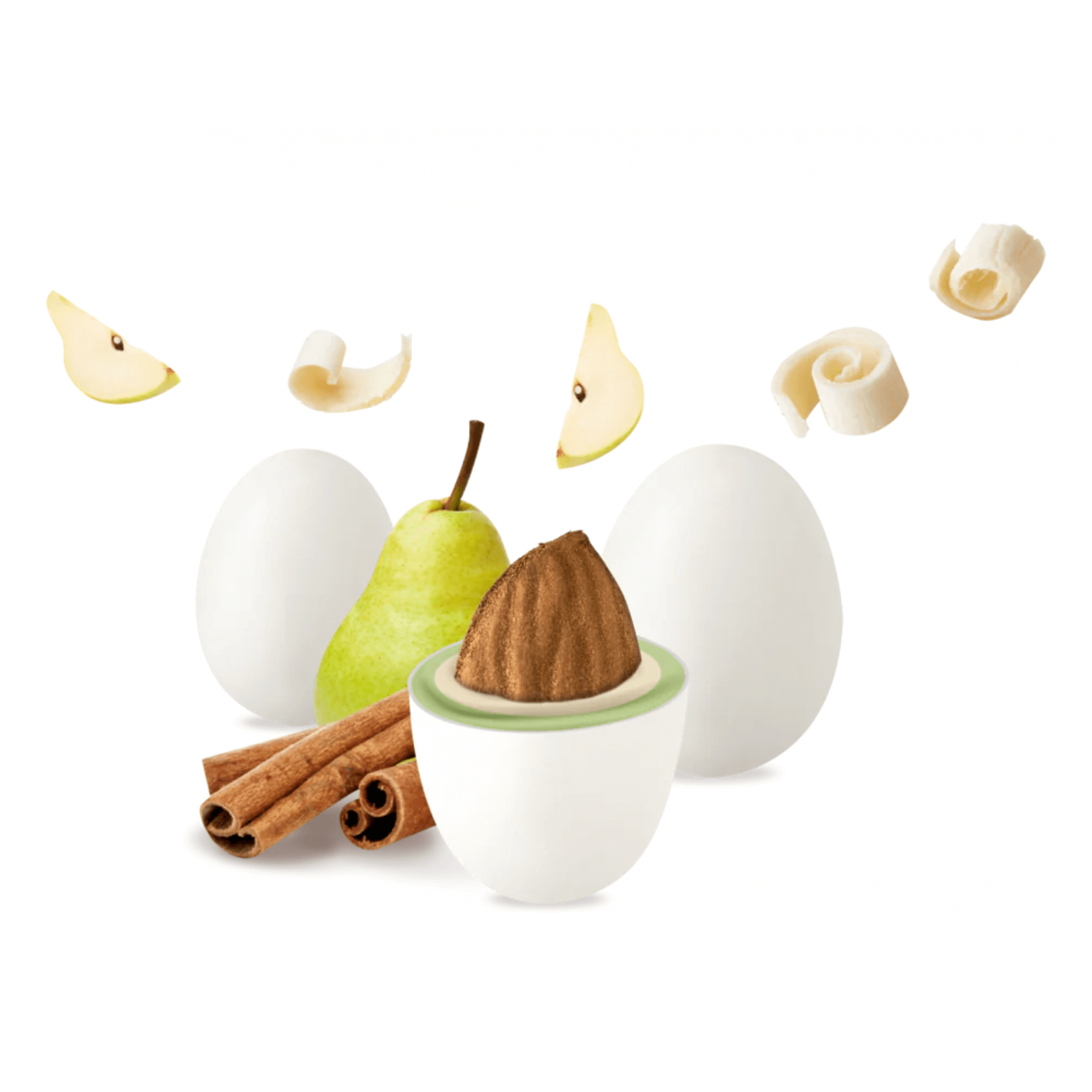 Confetti Pera e Cannella cf. 1 kg - Eventi Fai da Te