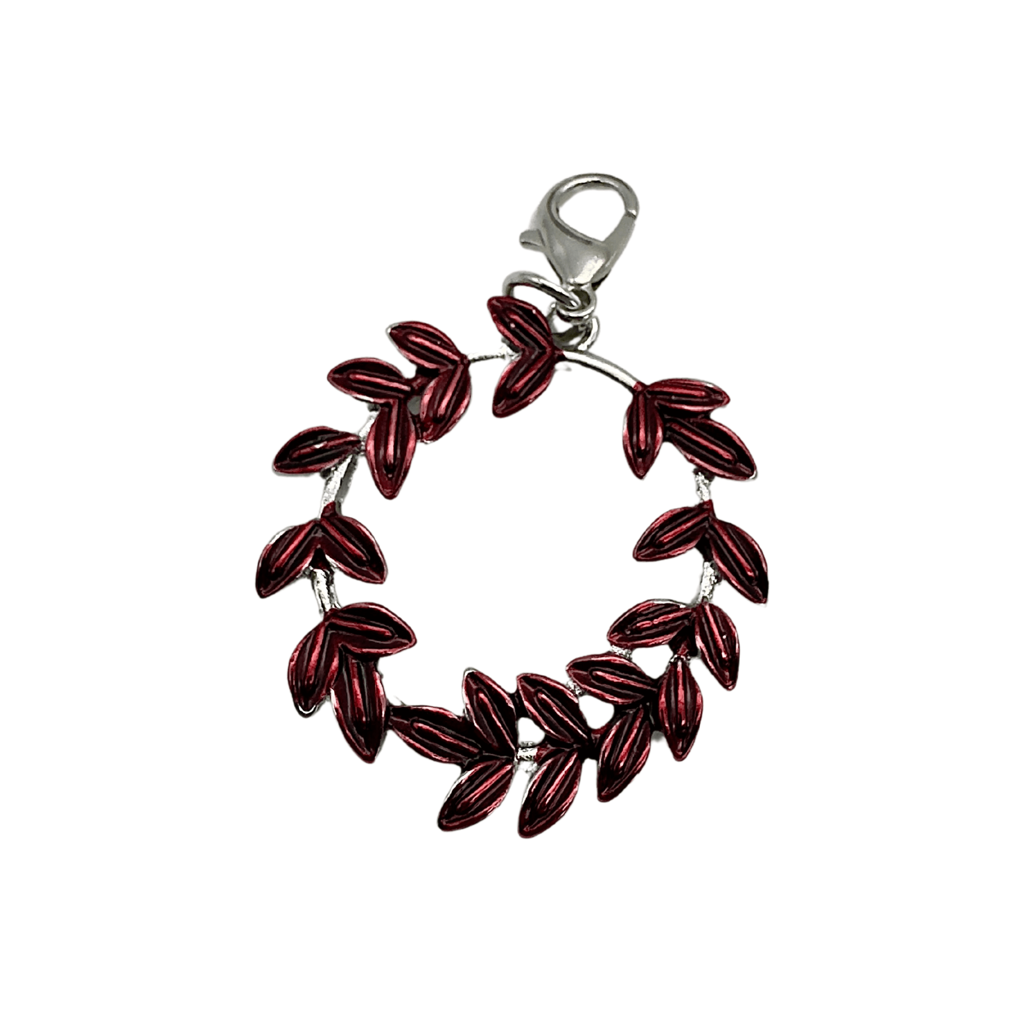 Sacchetto Raso con Corona Alloro Rosso - Eventi Fai da Te