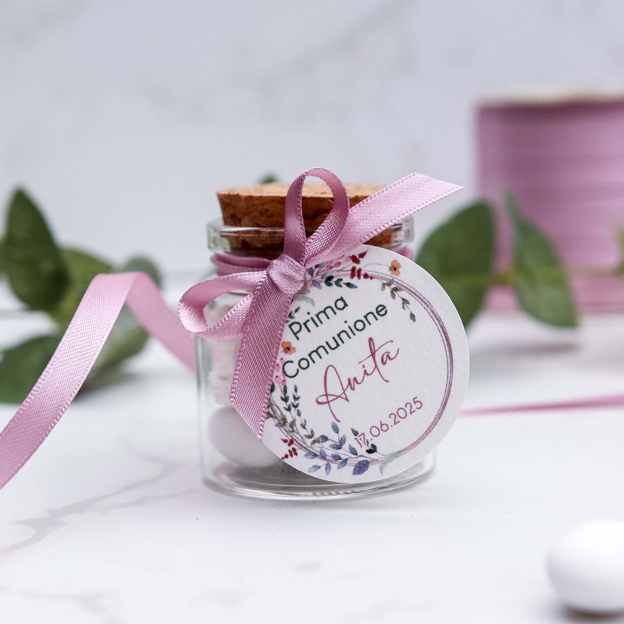 Barattolini Vetro - Flowers Circle - Eventi Fai da Te