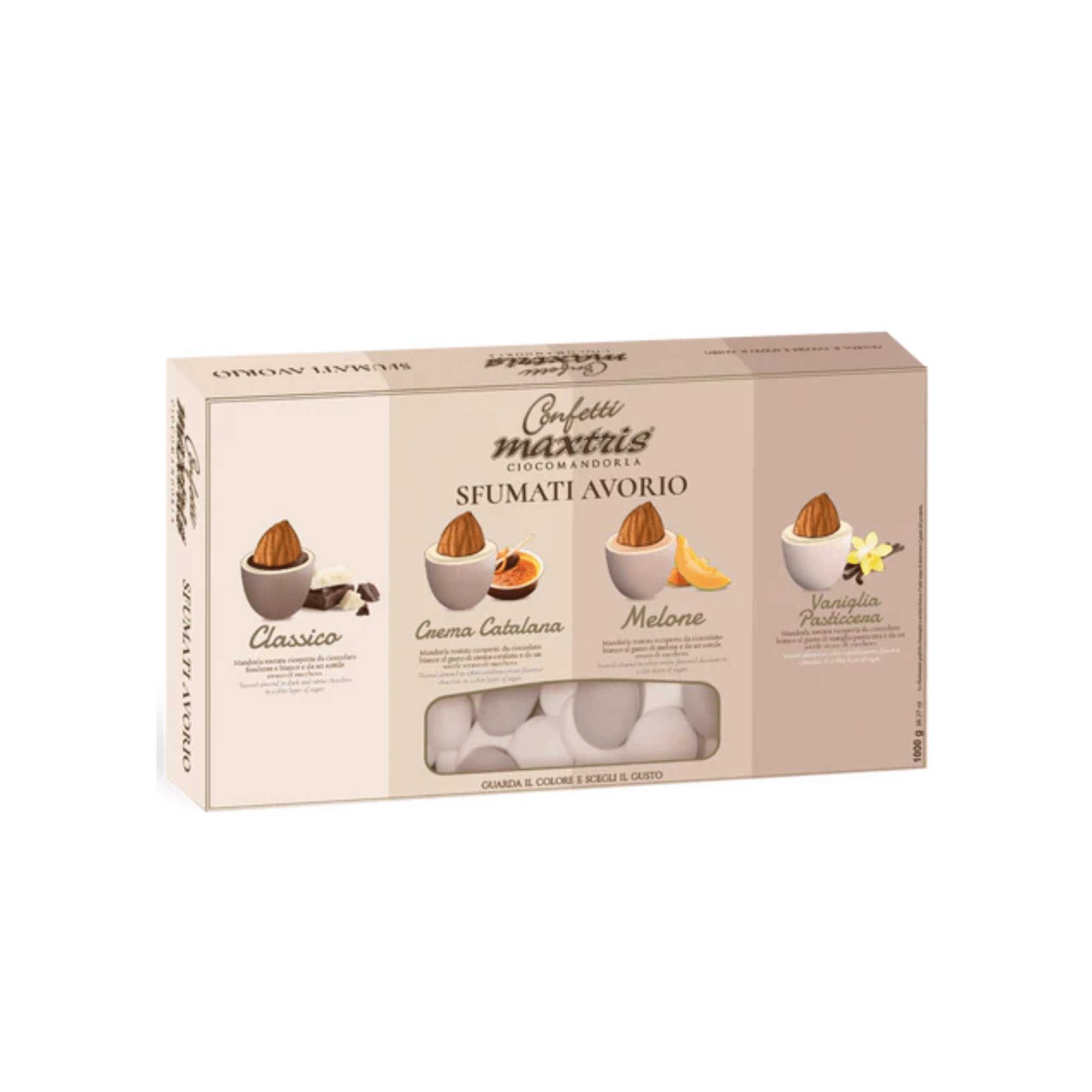 Confetti Sfumati Avorio cf. 1 kg - Eventi Fai da Te