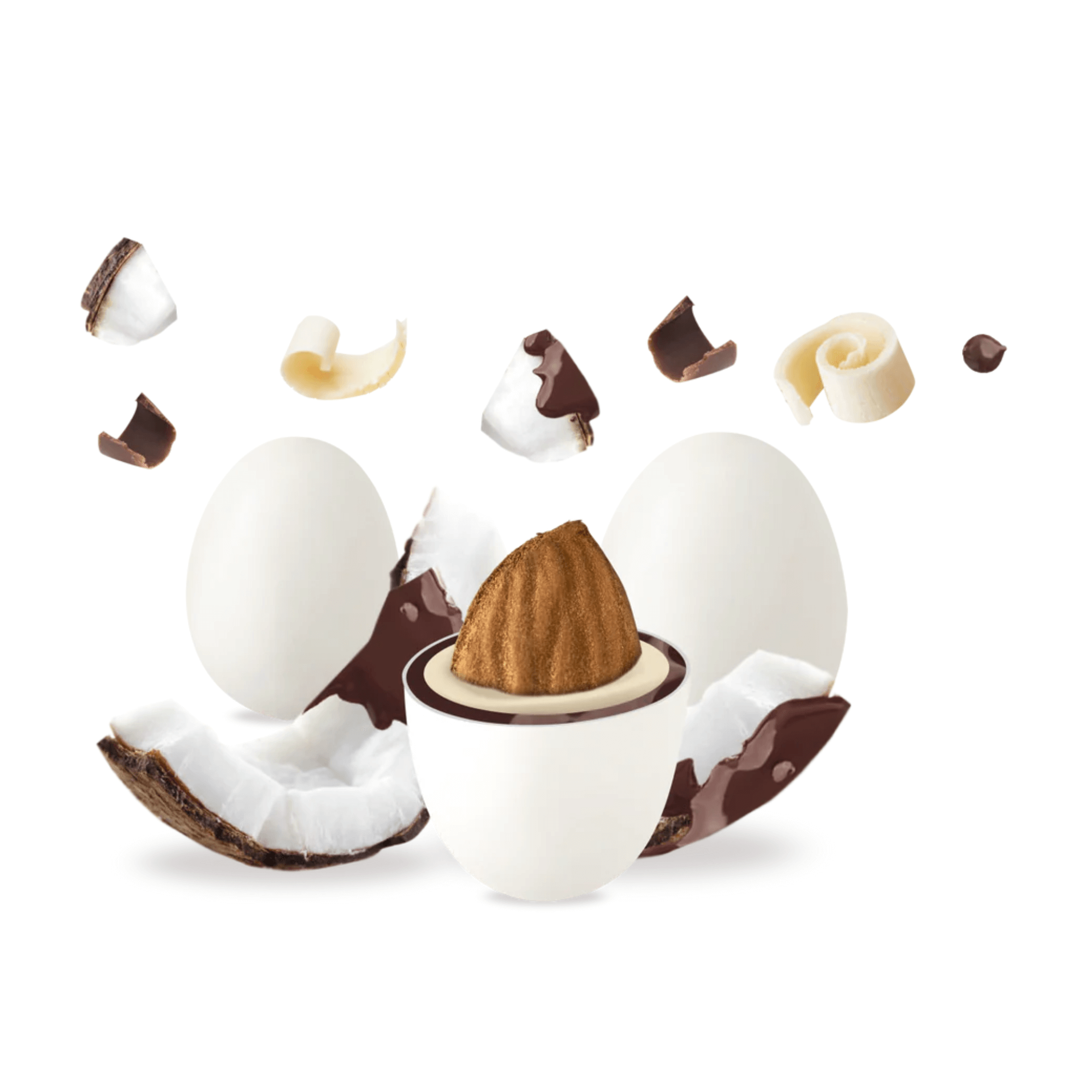 Confetti Cocco e Nut cf. 1 kg - Eventi Fai da Te