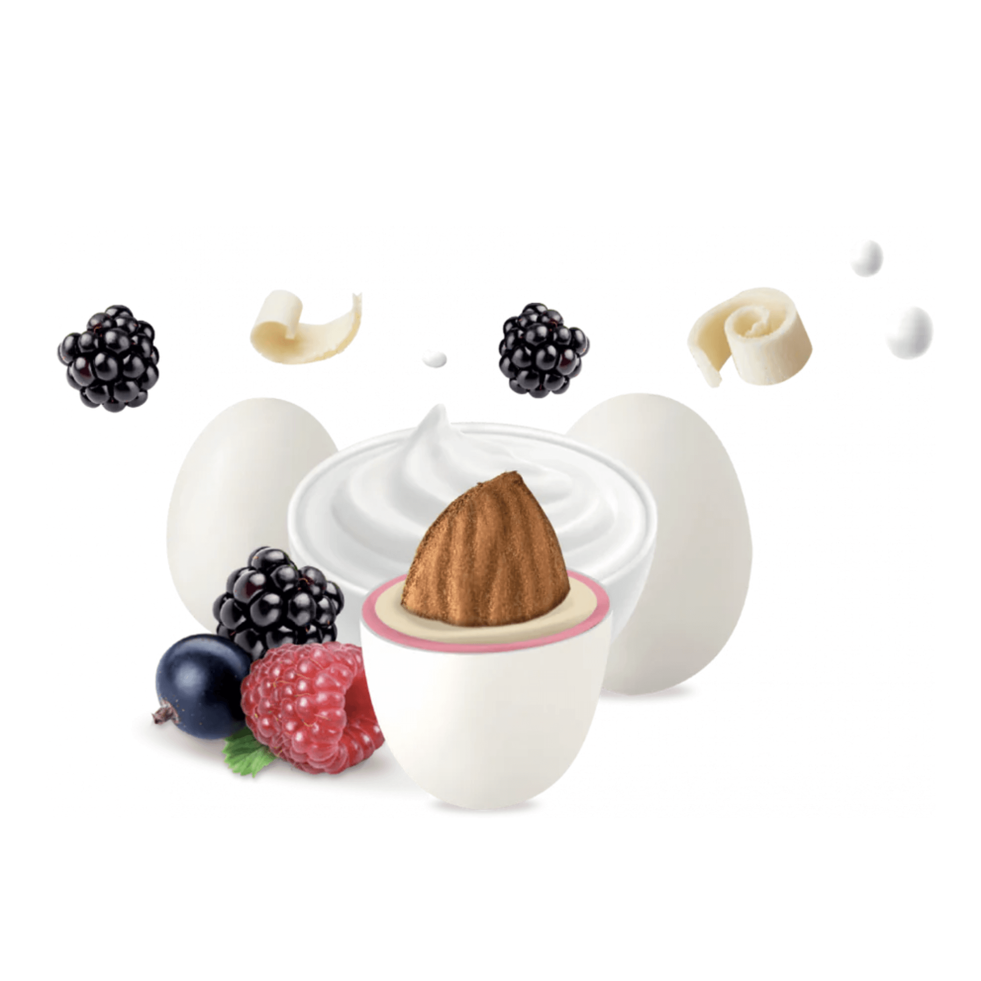 Confetti Yogurt ai Frutti di Bosco cf. 1 kg - Eventi Fai da Te