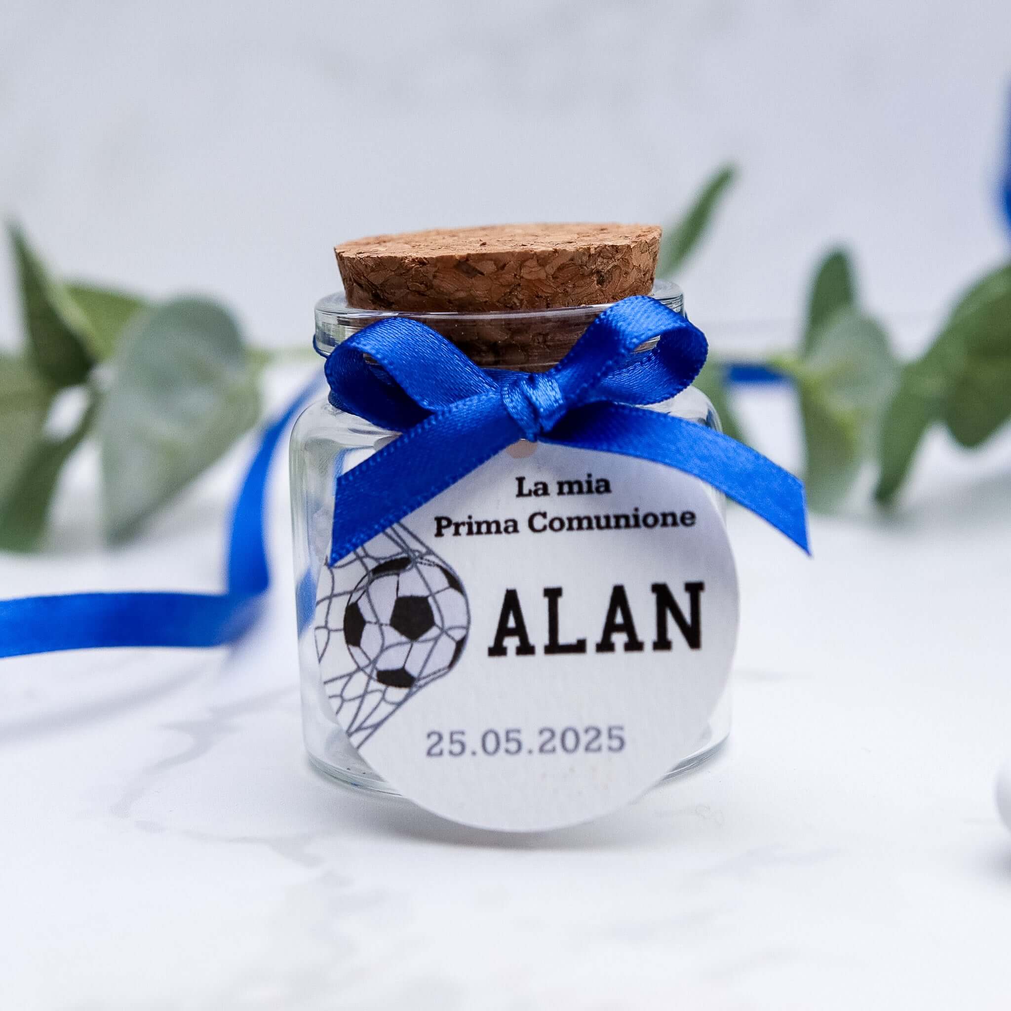 Barattolini Vetro - Calcio - Eventi Fai da Te