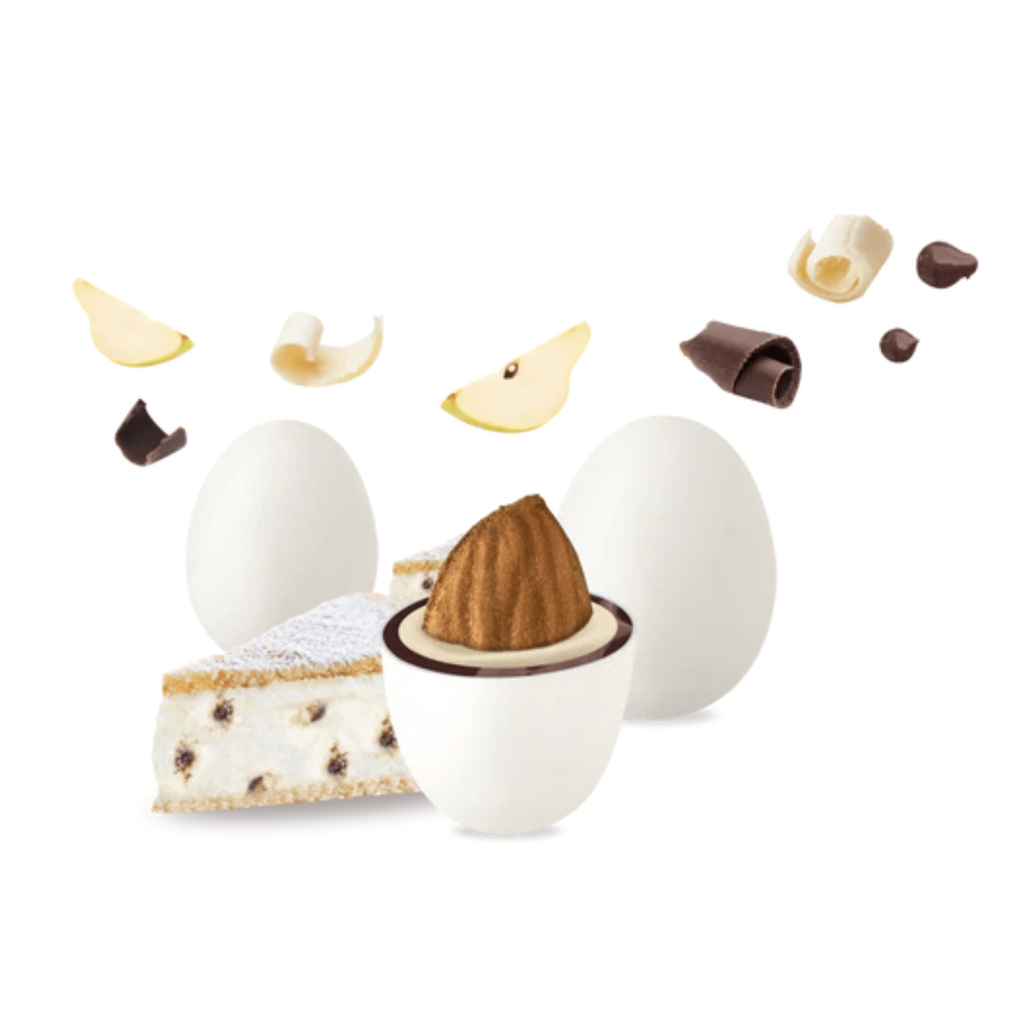 Confetti Ricotta Pera e Cioccolato cf. 1 kg - Eventi Fai da Te