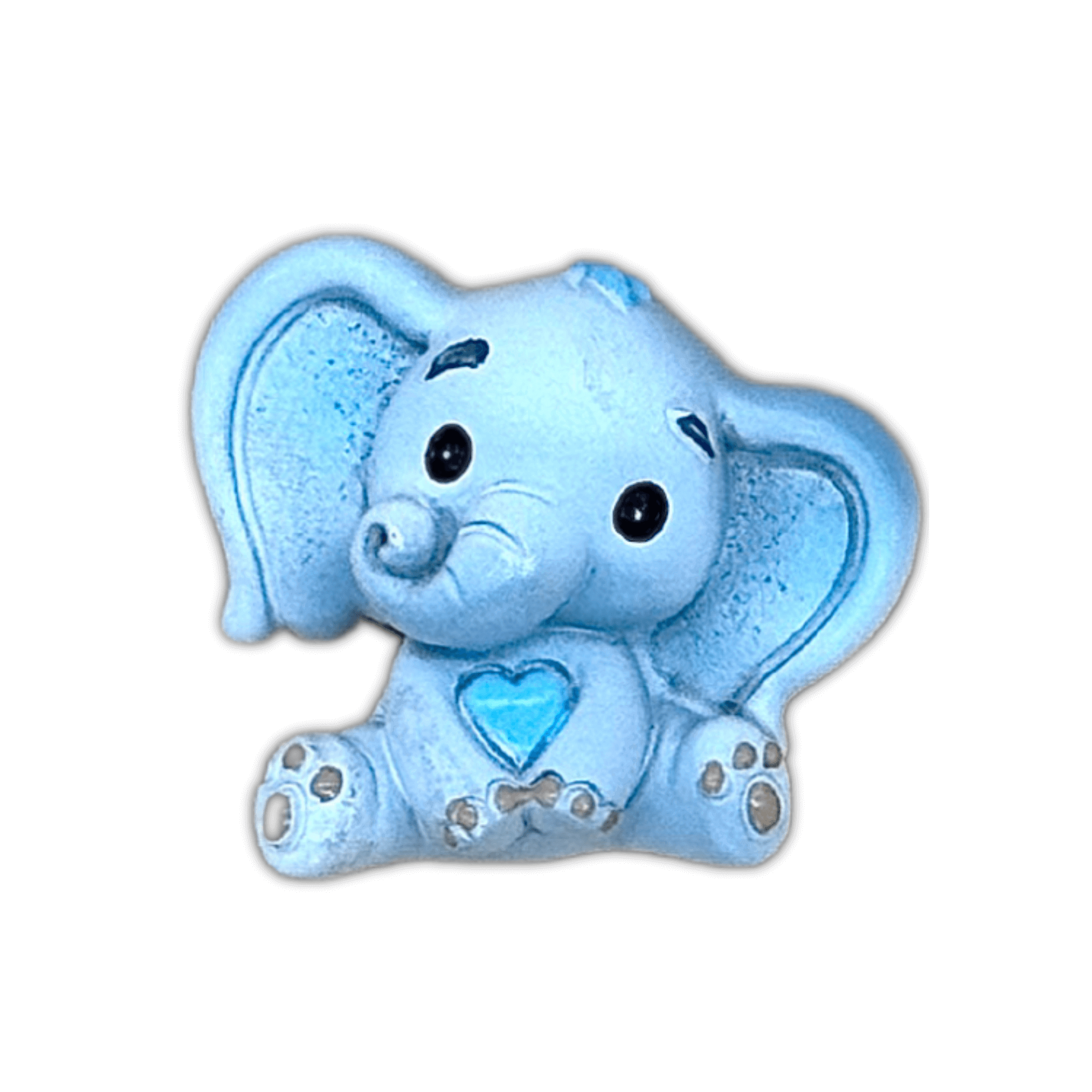 Segnaposto Palloncini Azzurro con Calamita Elefantino Azzurro - Eventi Fai da Te