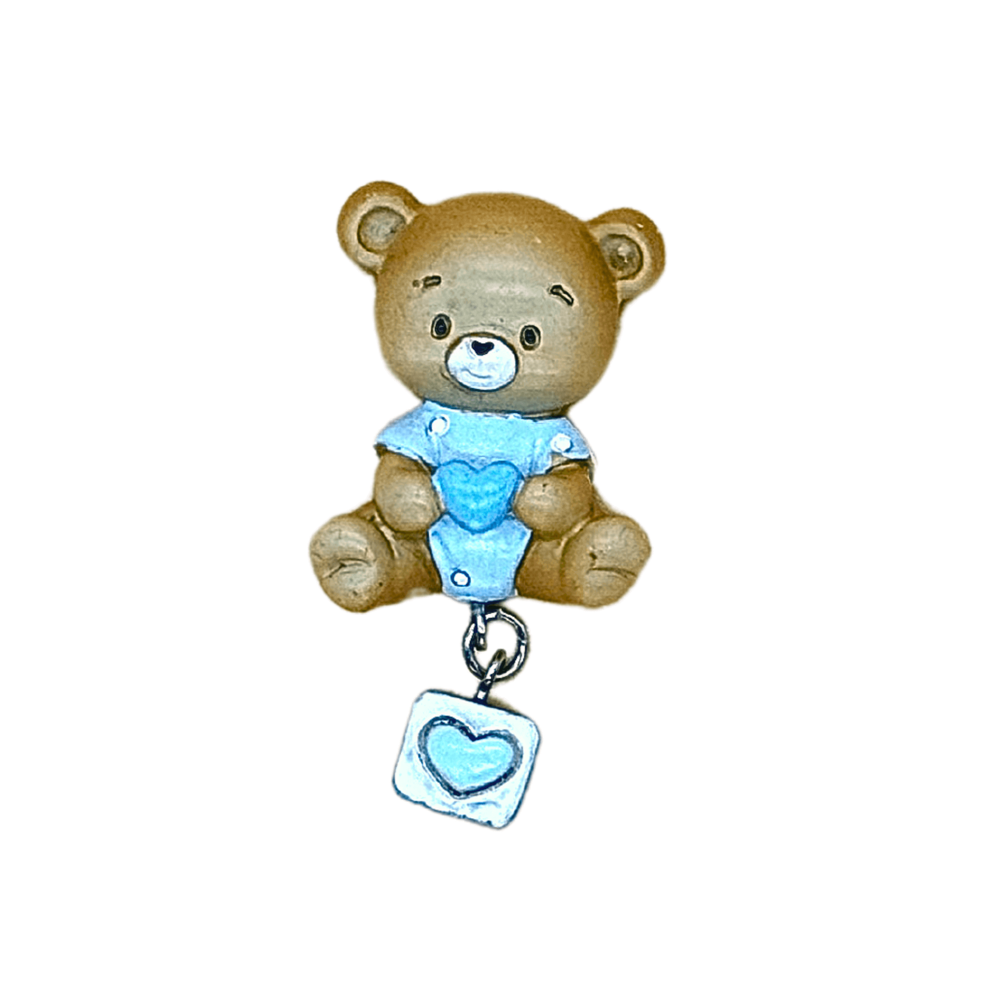 Segnaposto Palloncini Azzurri con Calamita Orsetto Azzurro - Eventi Fai da Te