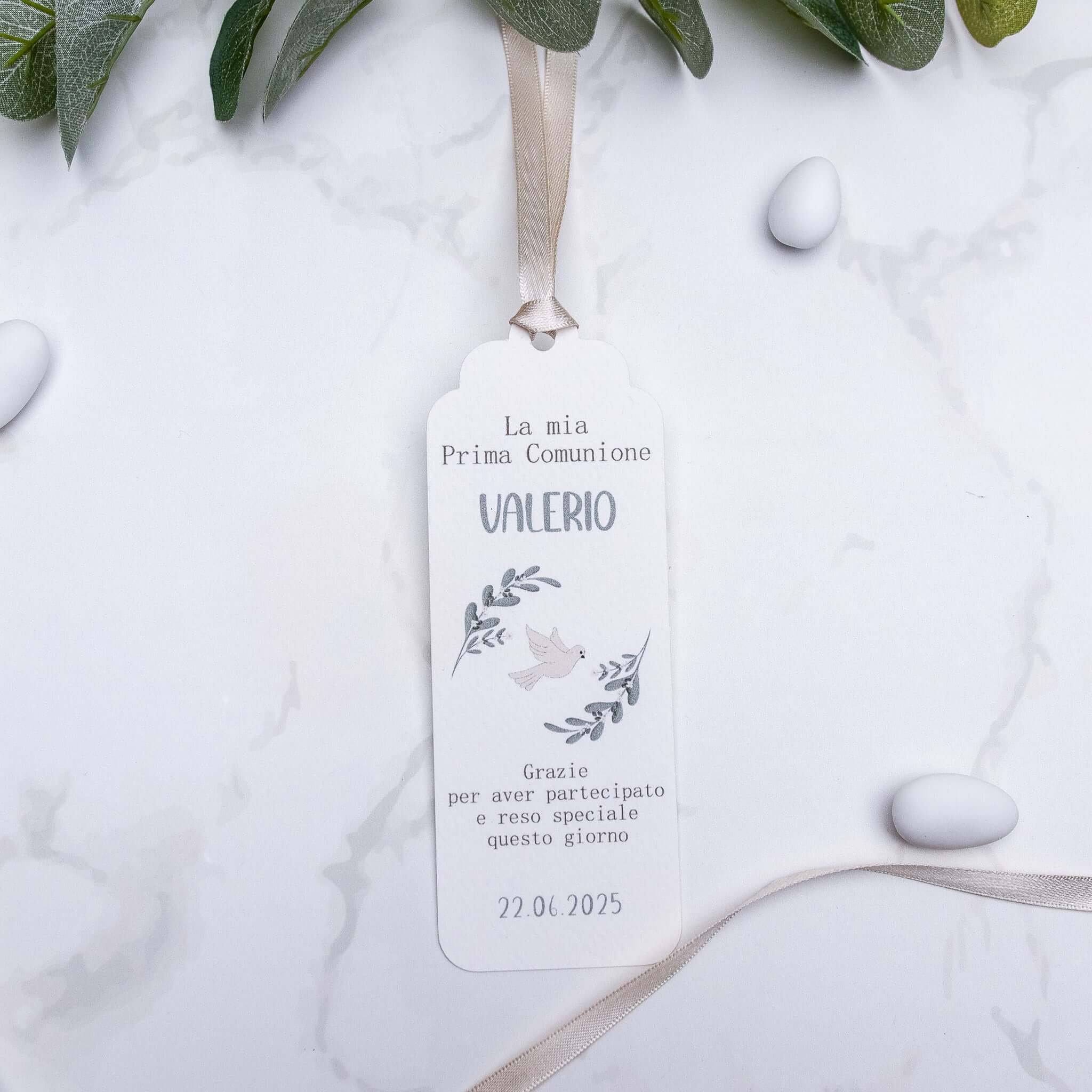 Segnaposto Colomba e Ulivo - Eventi Fai da Te