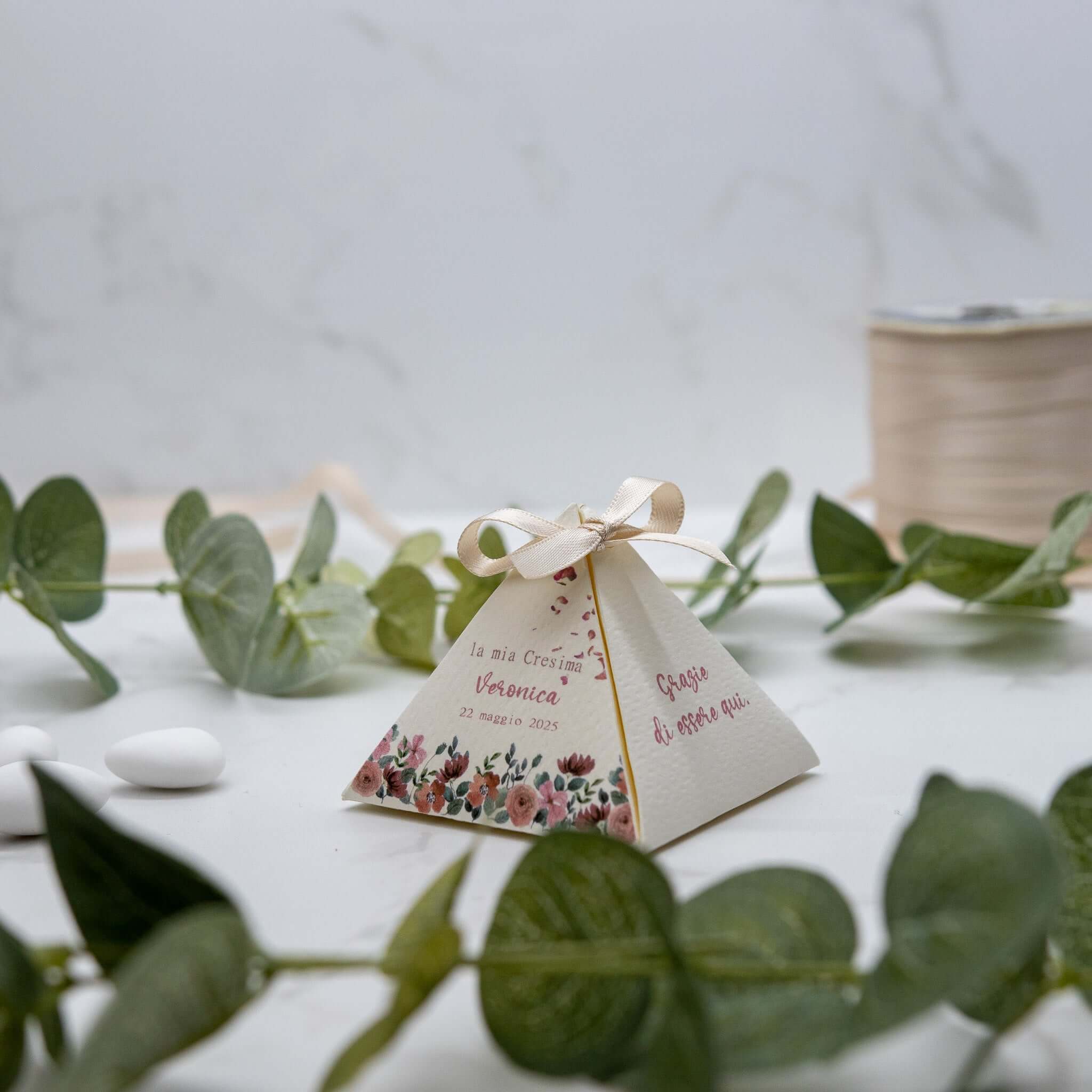 Scatola Piramidale Beauty of Flowers - Eventi Fai da Te