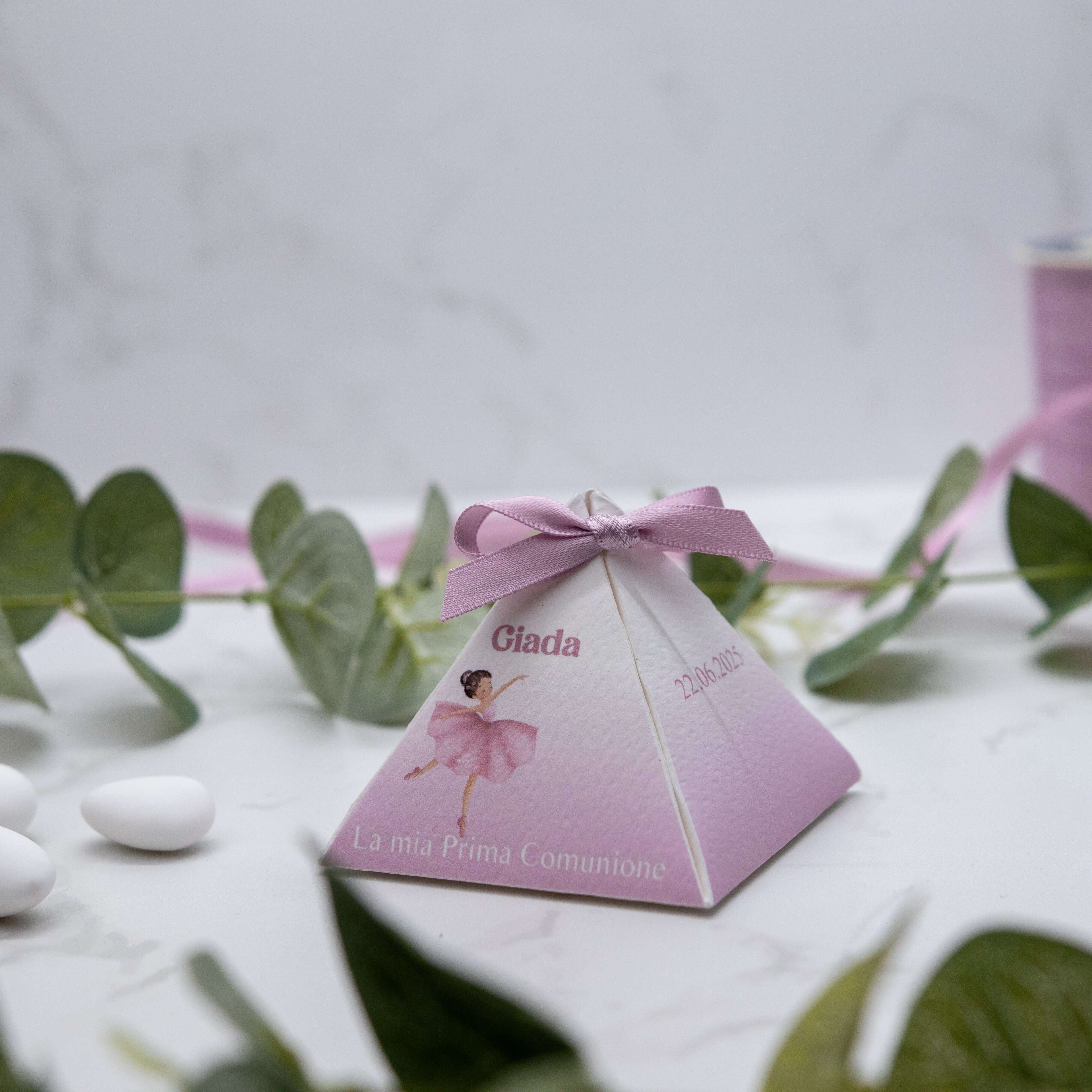 Scatola Piramidale Ballerina - Eventi Fai da Te