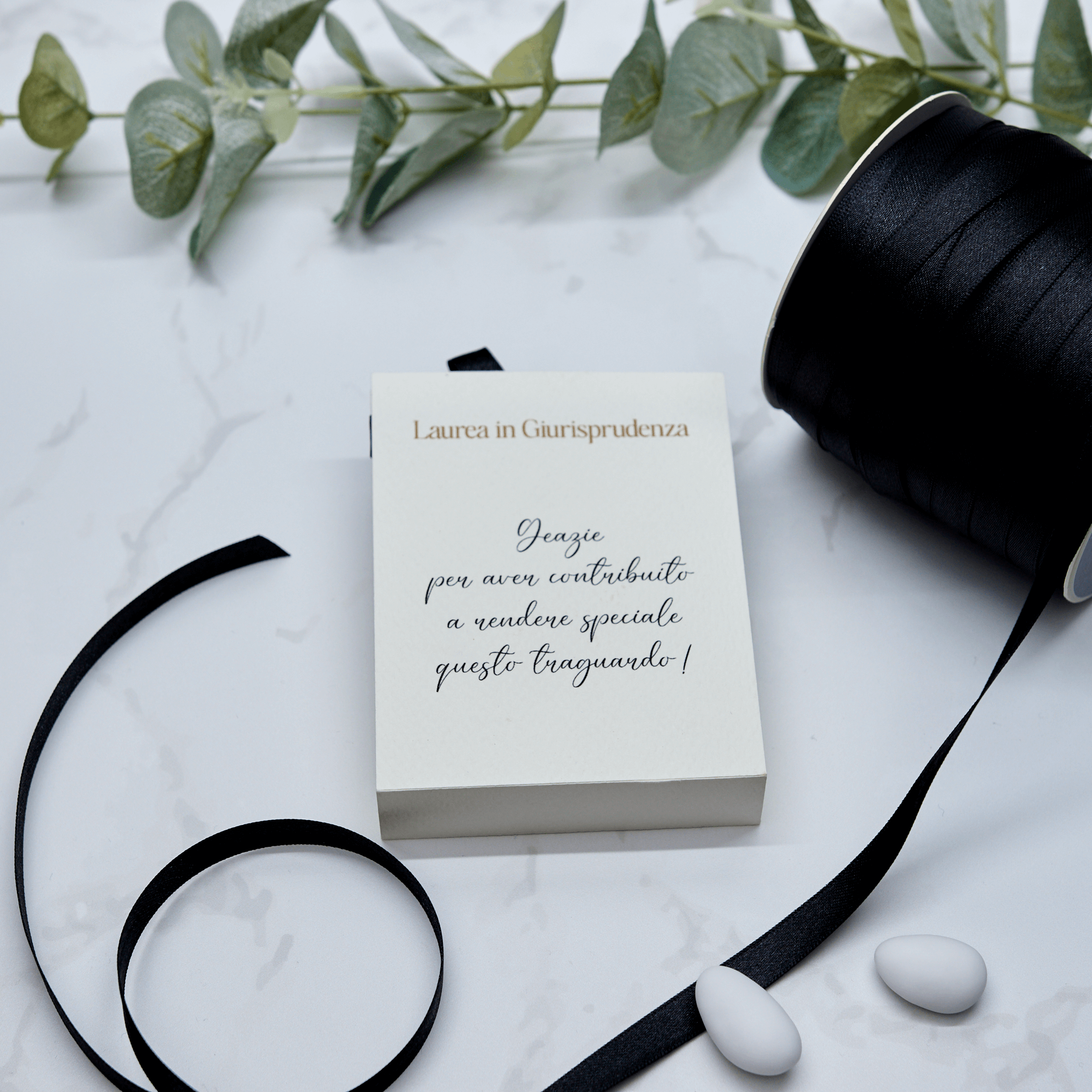 Scatola Apertura Laterale Laurea Dark - Eventi Fai da Te