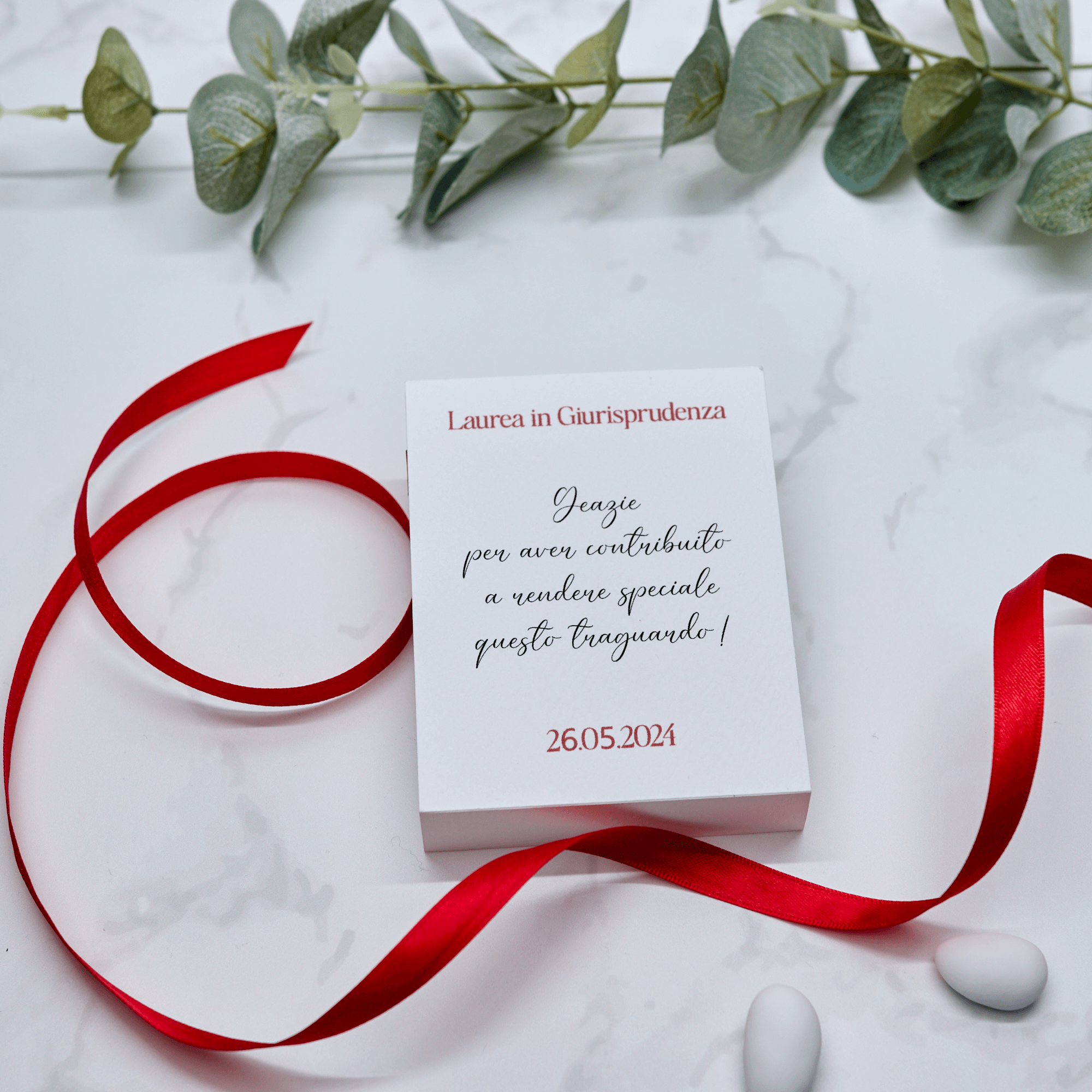 Scatola Apertura Laterale Laurea Corona di Alloro - Eventi Fai da Te