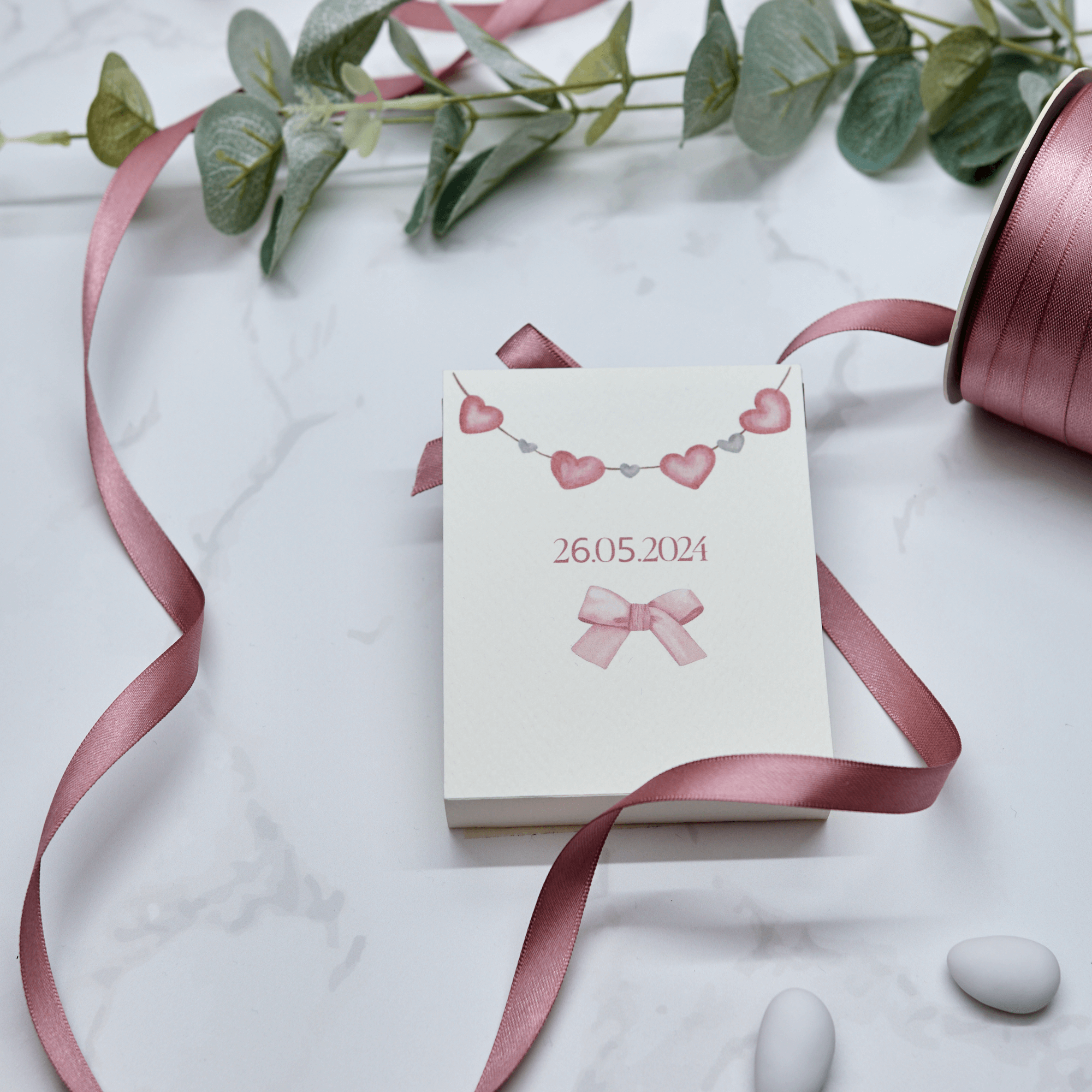 Scatola Apertura Laterale Vestito Rosa - Eventi Fai da Te