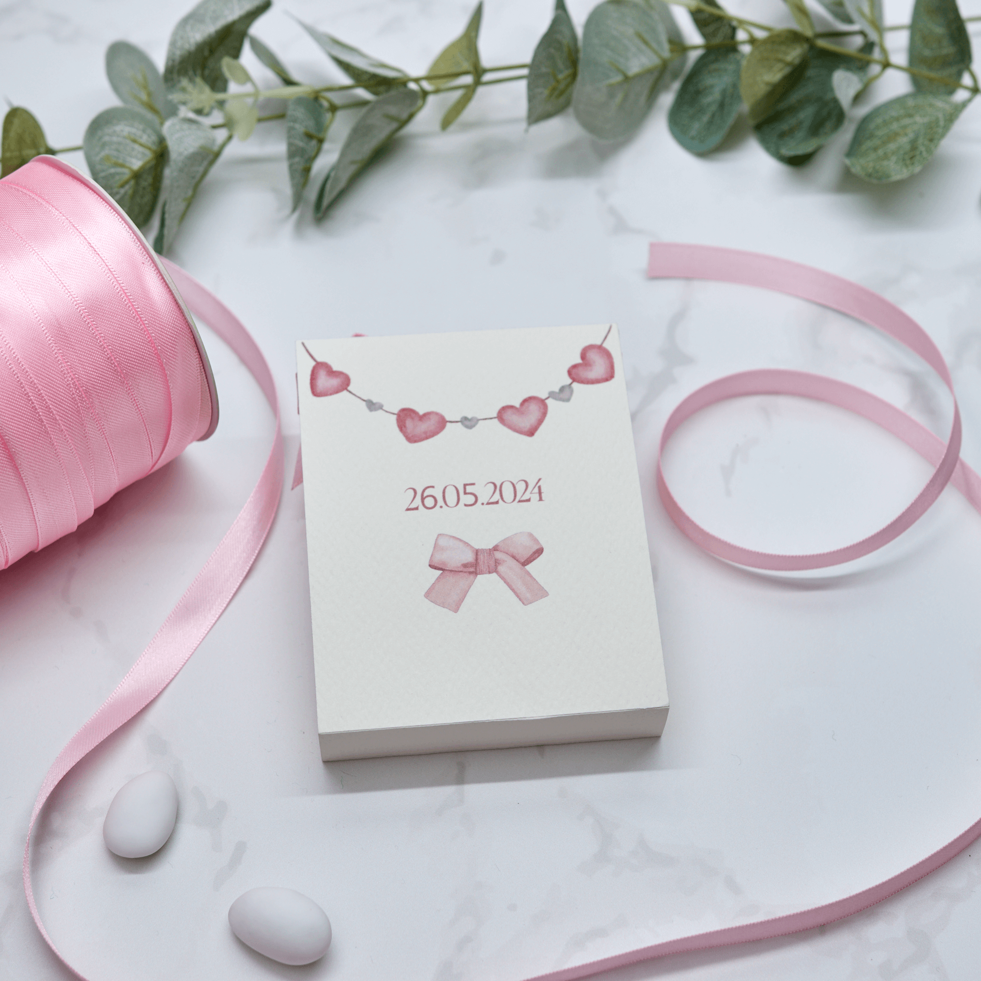 Scatola Apertura Laterale Scarpette Rosa - Eventi Fai da Te