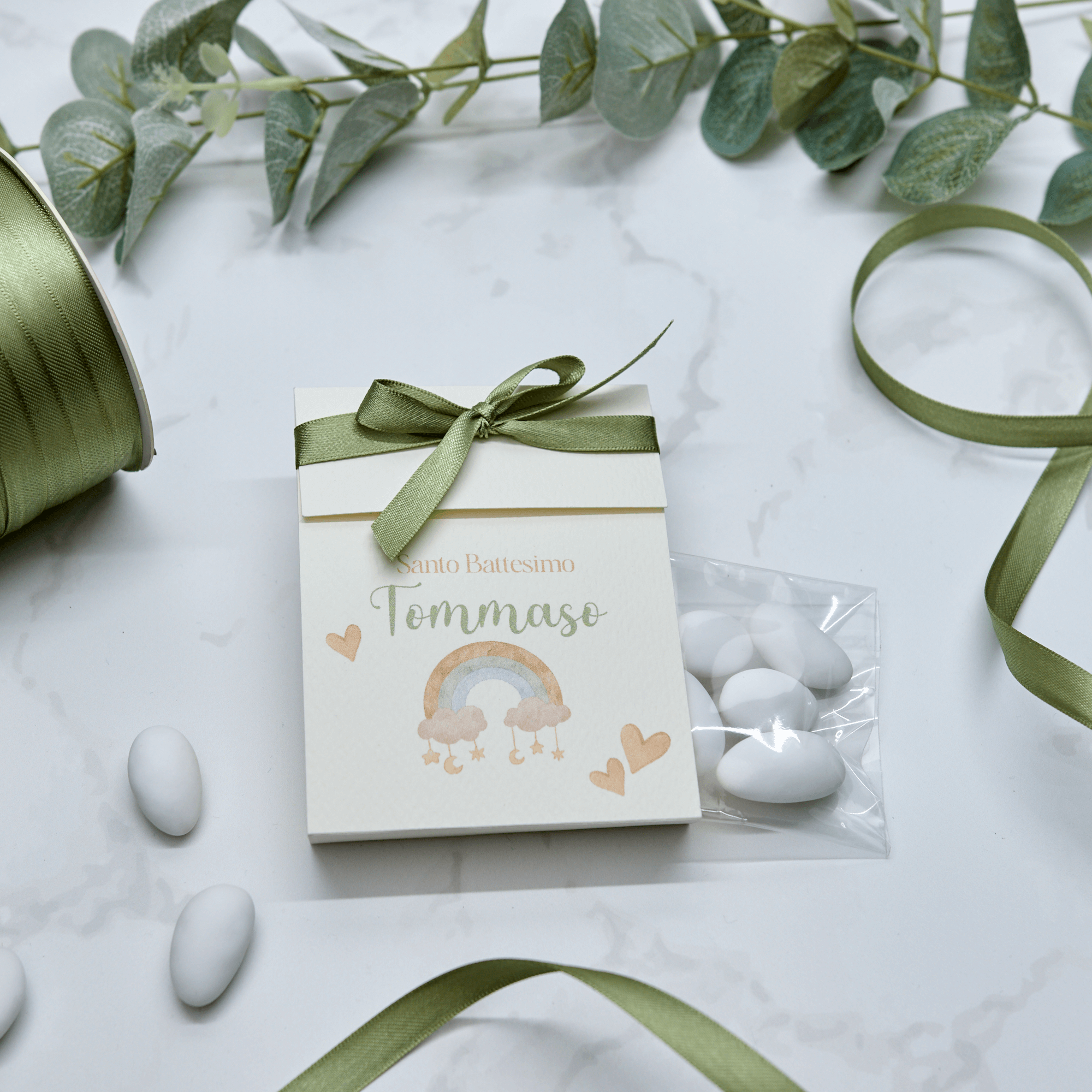 Scatola Apertura Laterale con Arcobaleno - Eventi Fai da Te