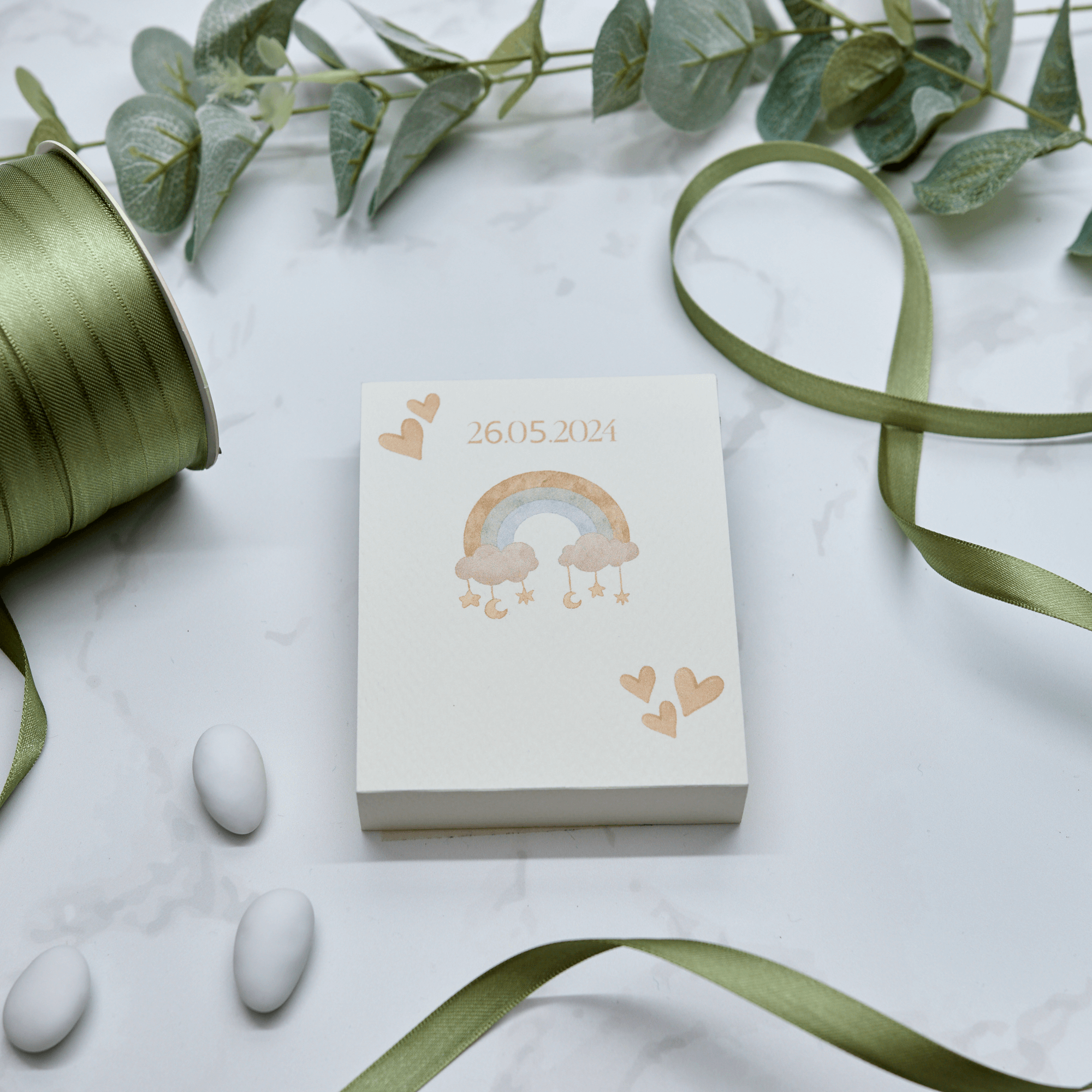 Scatola Apertura Laterale con Arcobaleno - Eventi Fai da Te