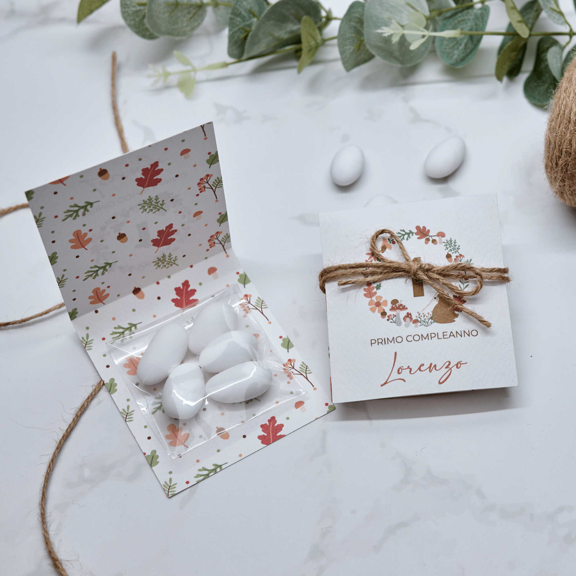 Astuccio PortaConfetti Foresta - Eventi Fai da Te