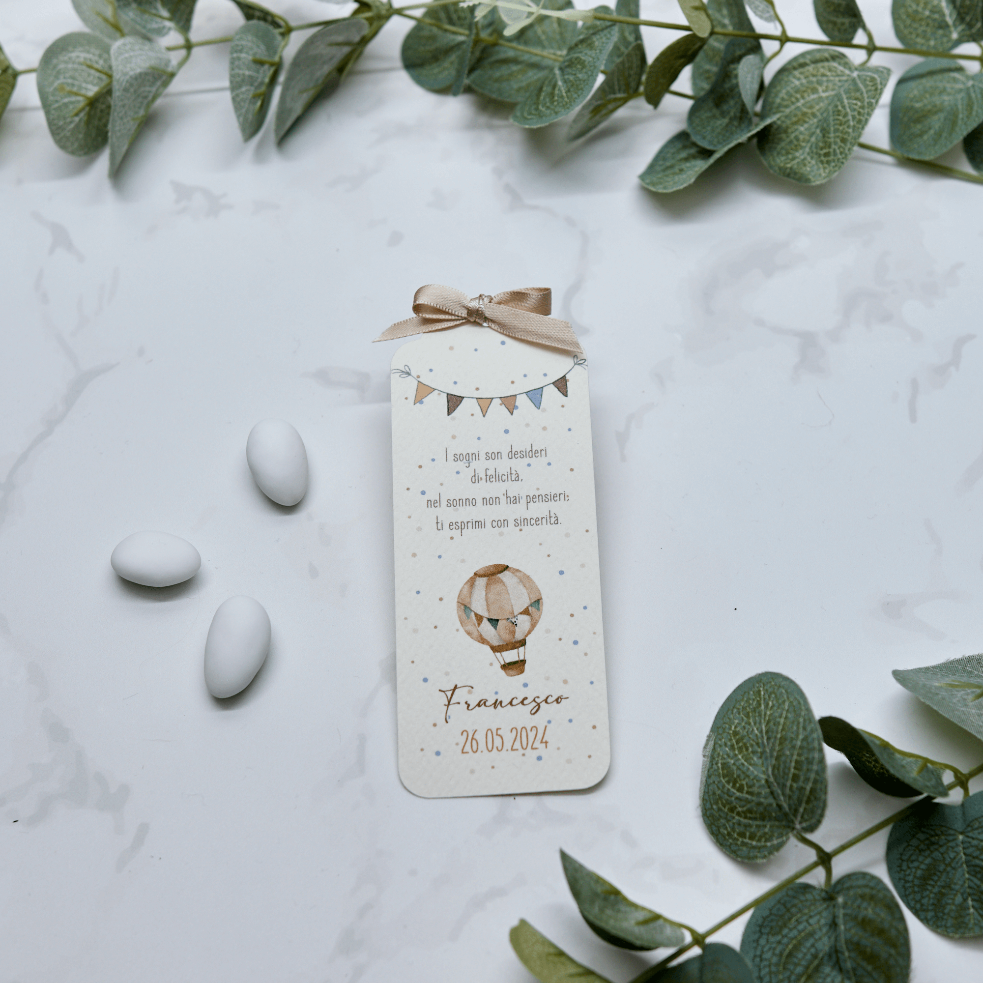 Segnaposto Mongolfiera - Eventi Fai da Te