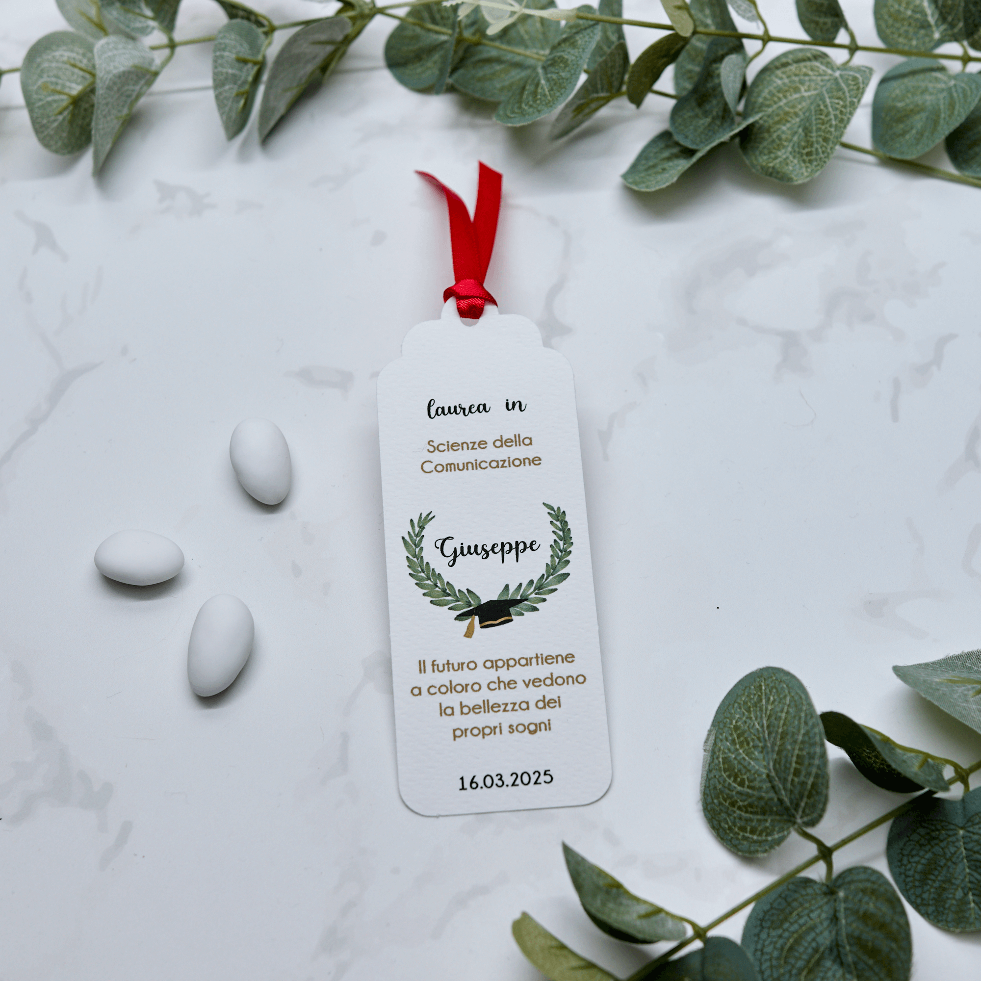 Segnaposto Laurea Alloro di Successo - Eventi Fai da Te