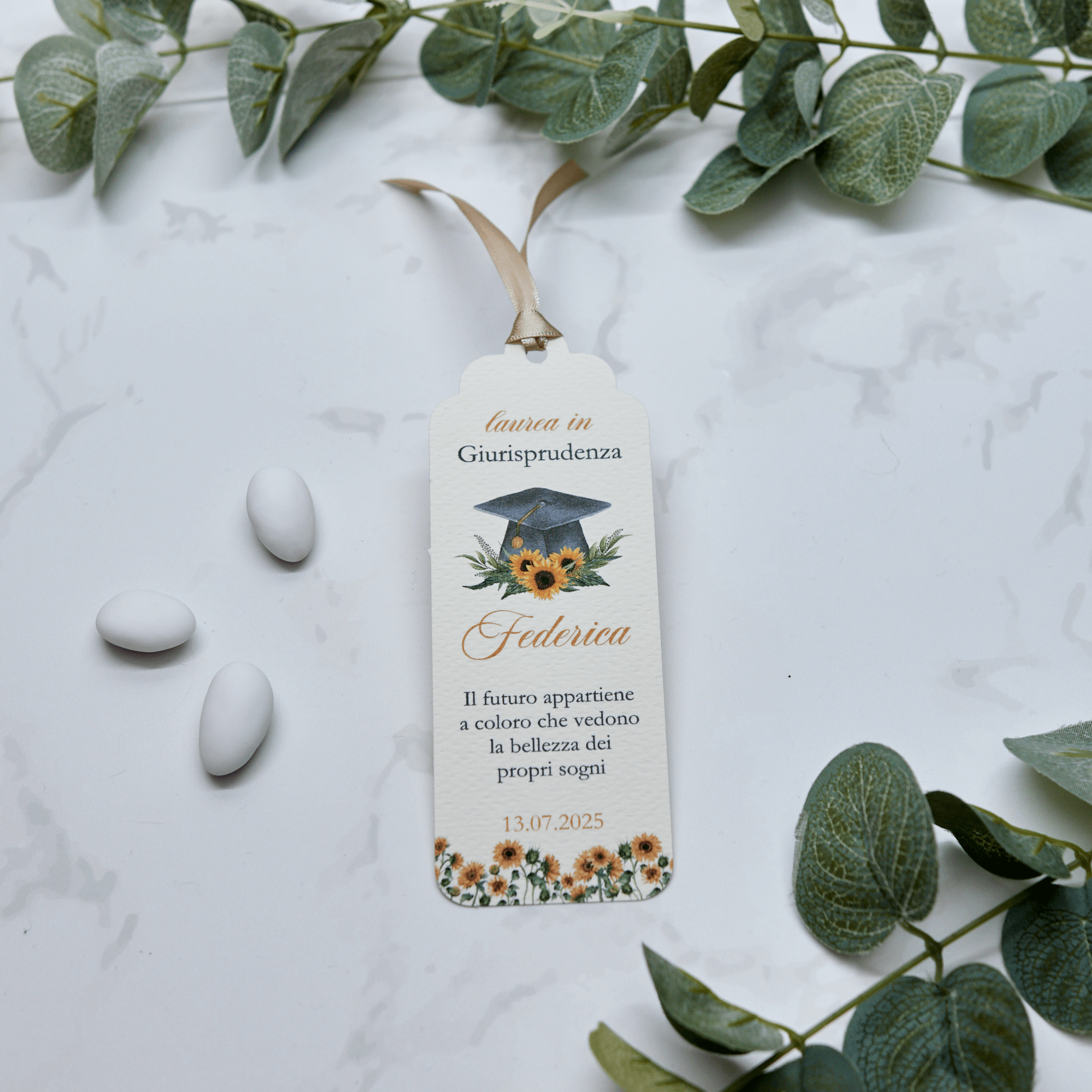 Segnaposto Laurea Girasoli - Eventi Fai da Te