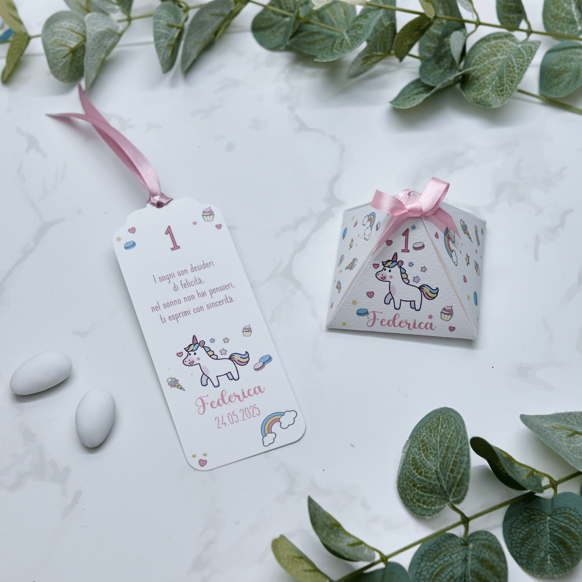 Segnaposto Unicorno - Eventi Fai da Te