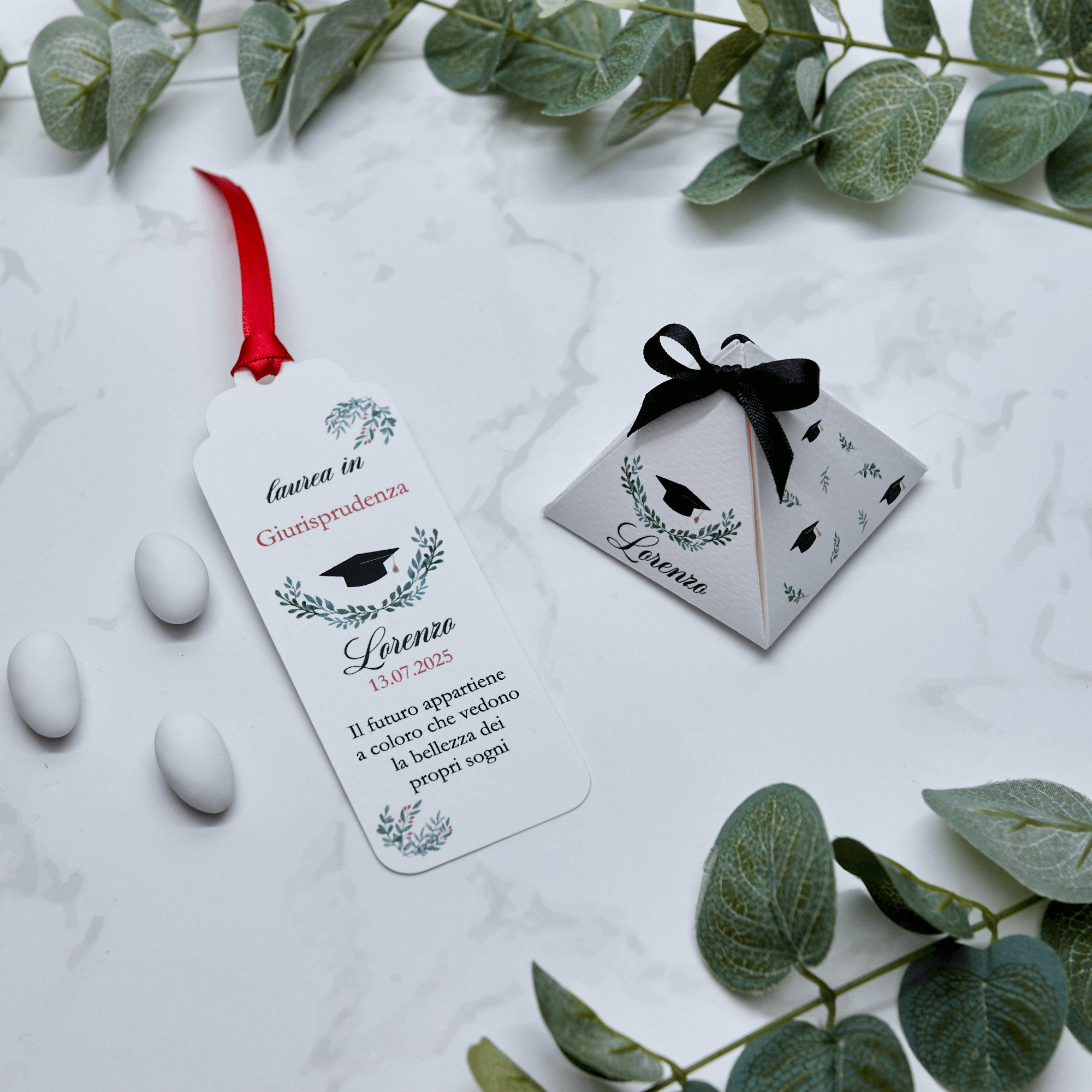 Segnaposto Laurea Alloro - Eventi Fai da Te