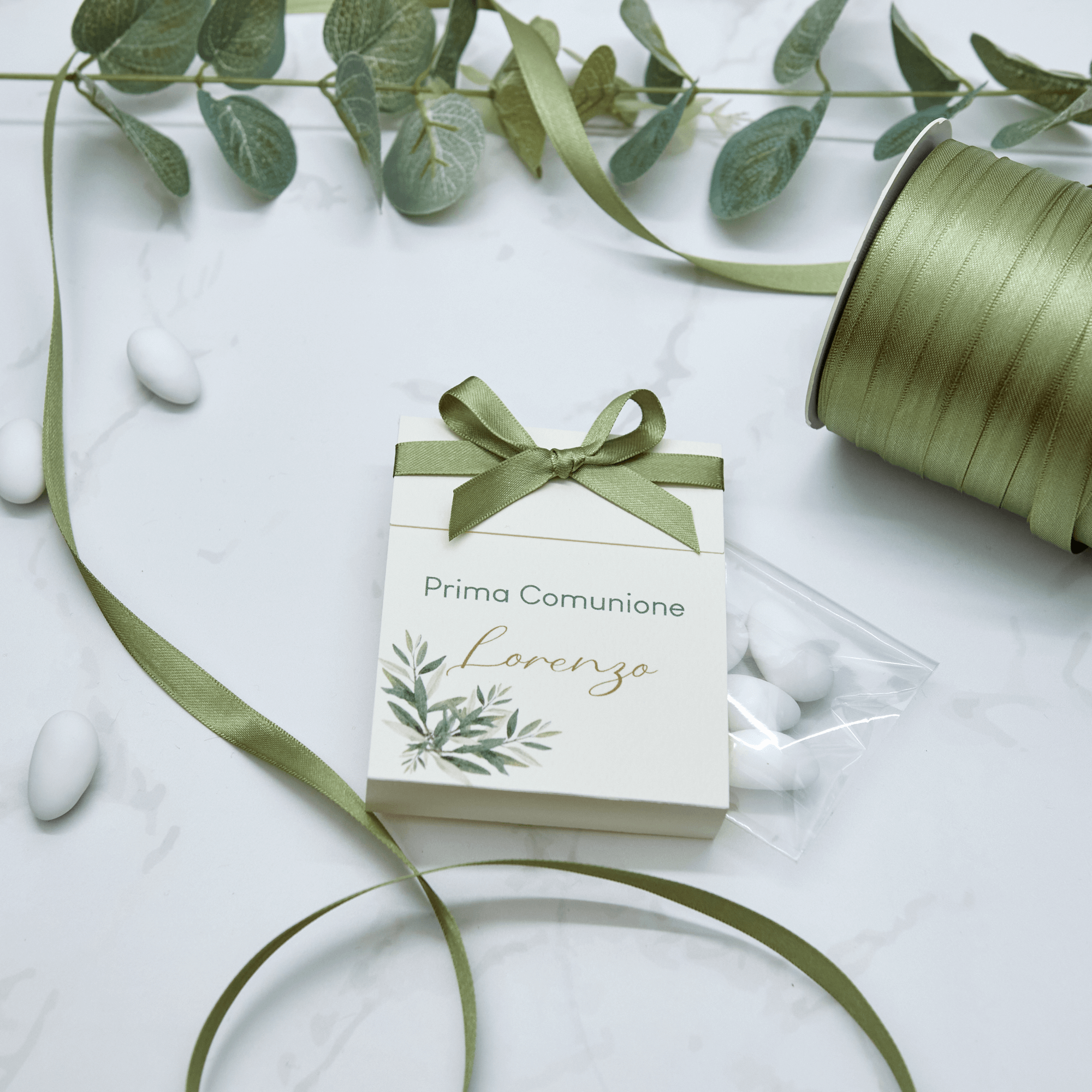 Scatola Apertura Laterale Ramo d'Ulivo - Eventi Fai da Te