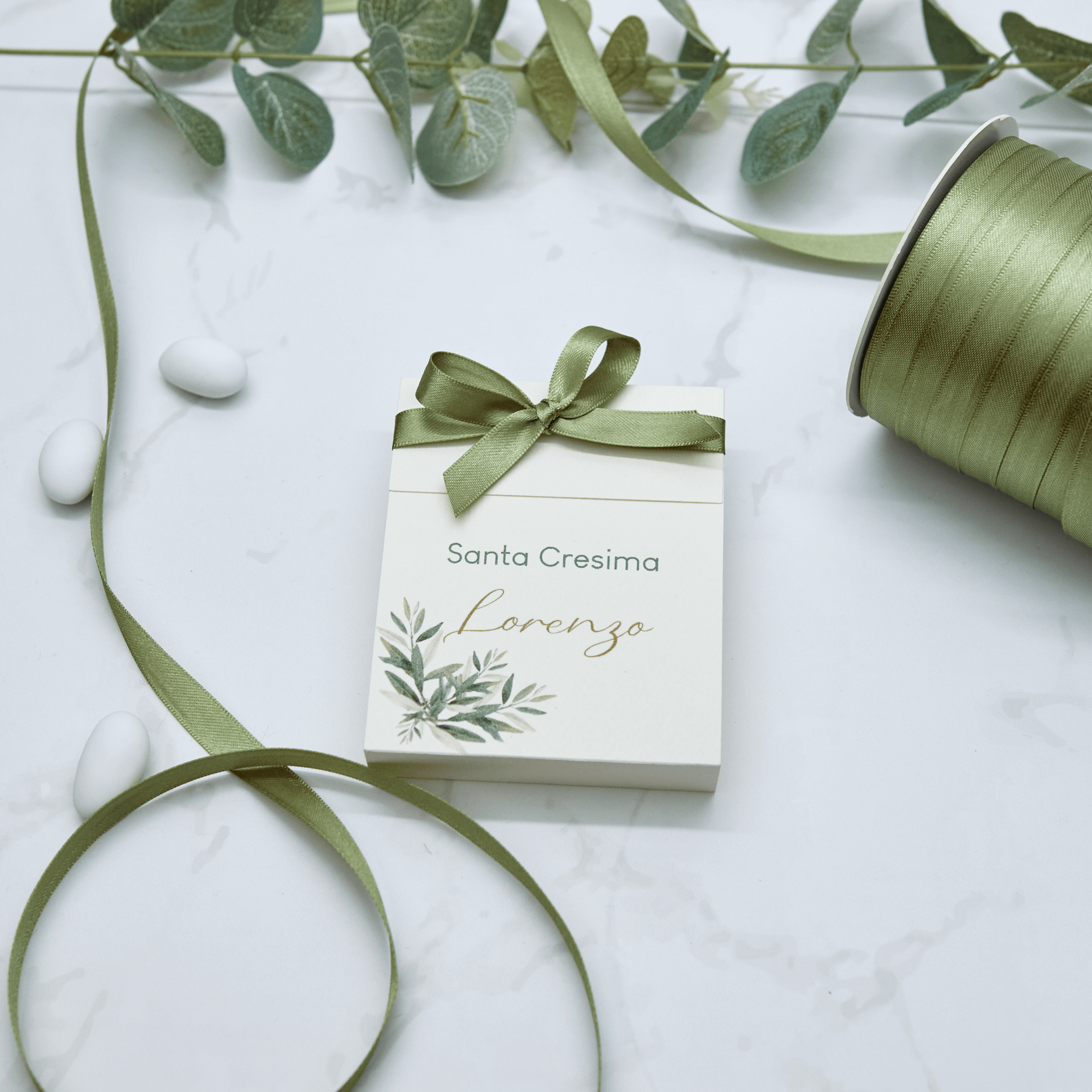 Scatola Apertura Laterale Ramo d'Ulivo - Eventi Fai da Te