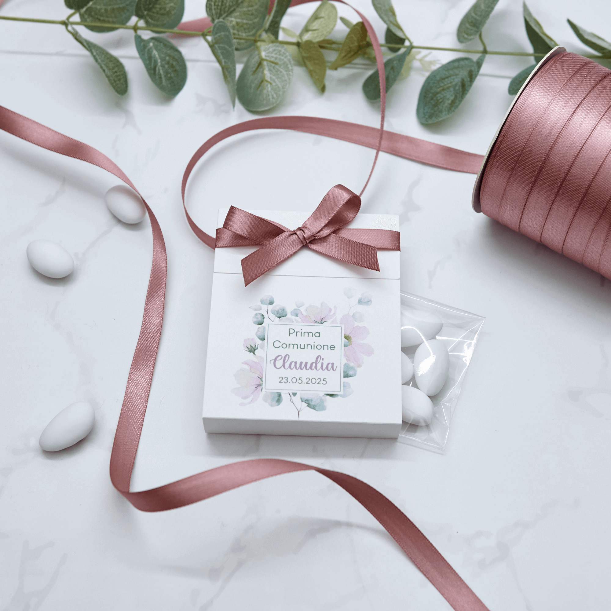 Scatola Apertura Laterale Flowers Elegant - Eventi Fai da Te