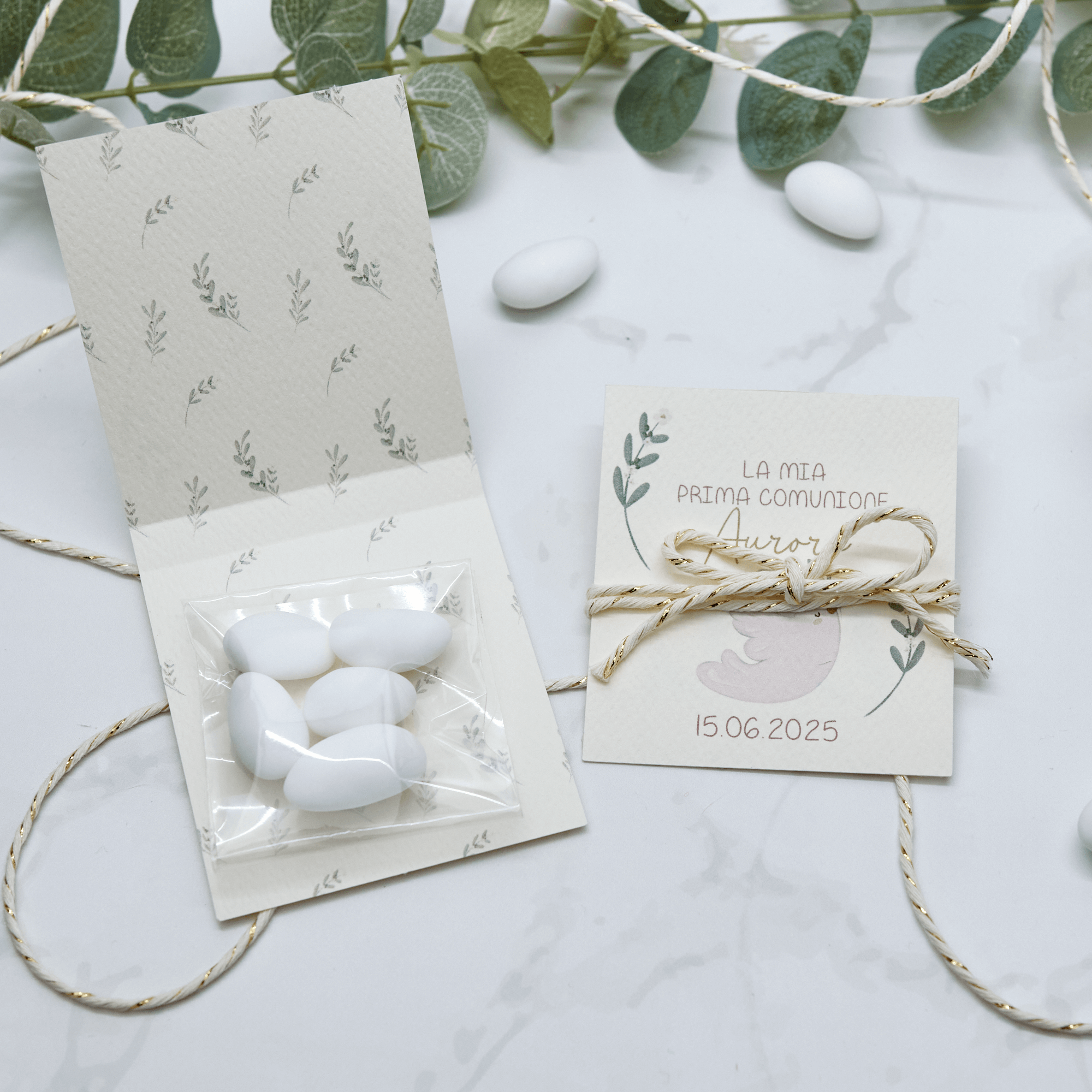 Astuccio Portaconfetti Colomba - Eventi Fai da Te