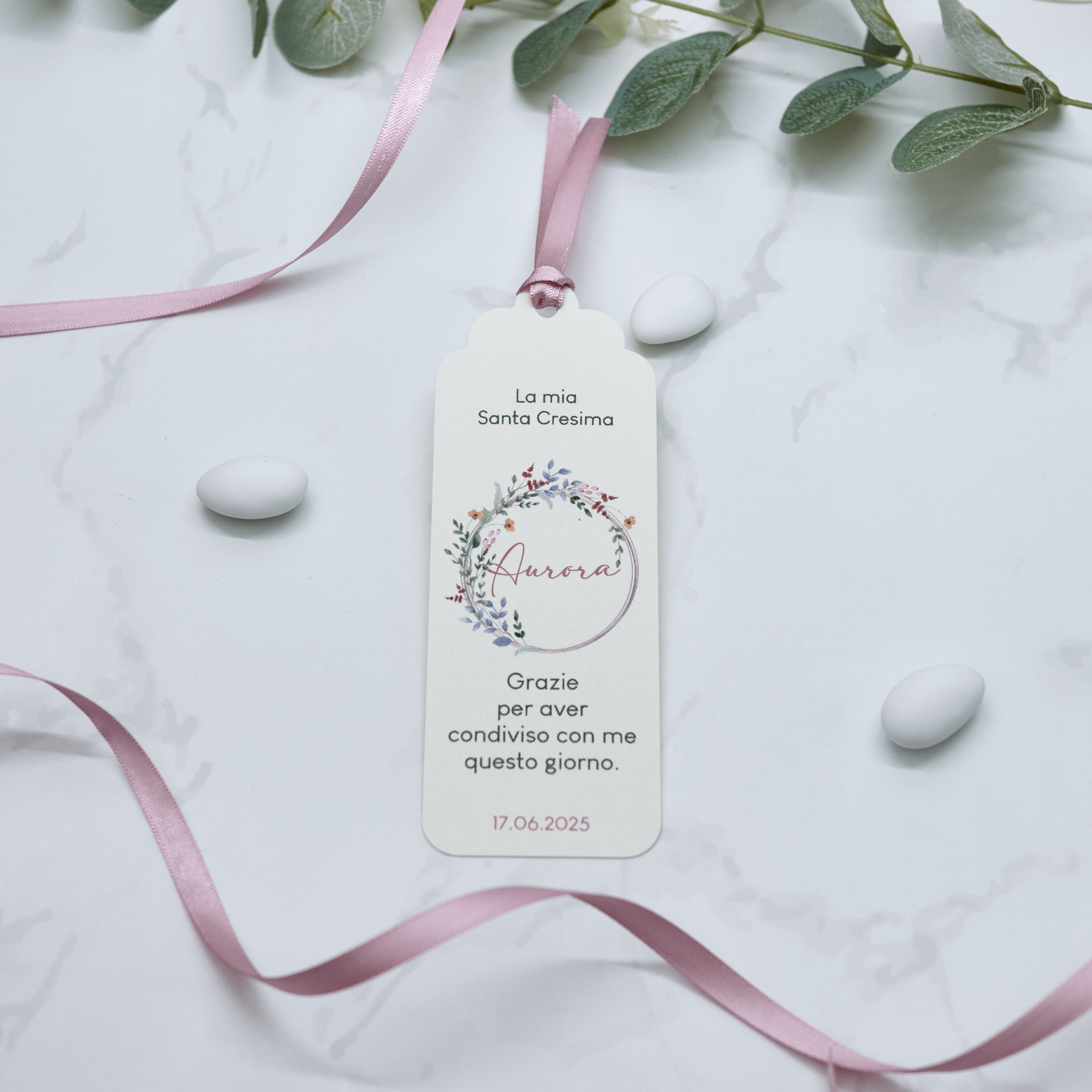 Segnaposto Flowers Circle - Eventi Fai da Te