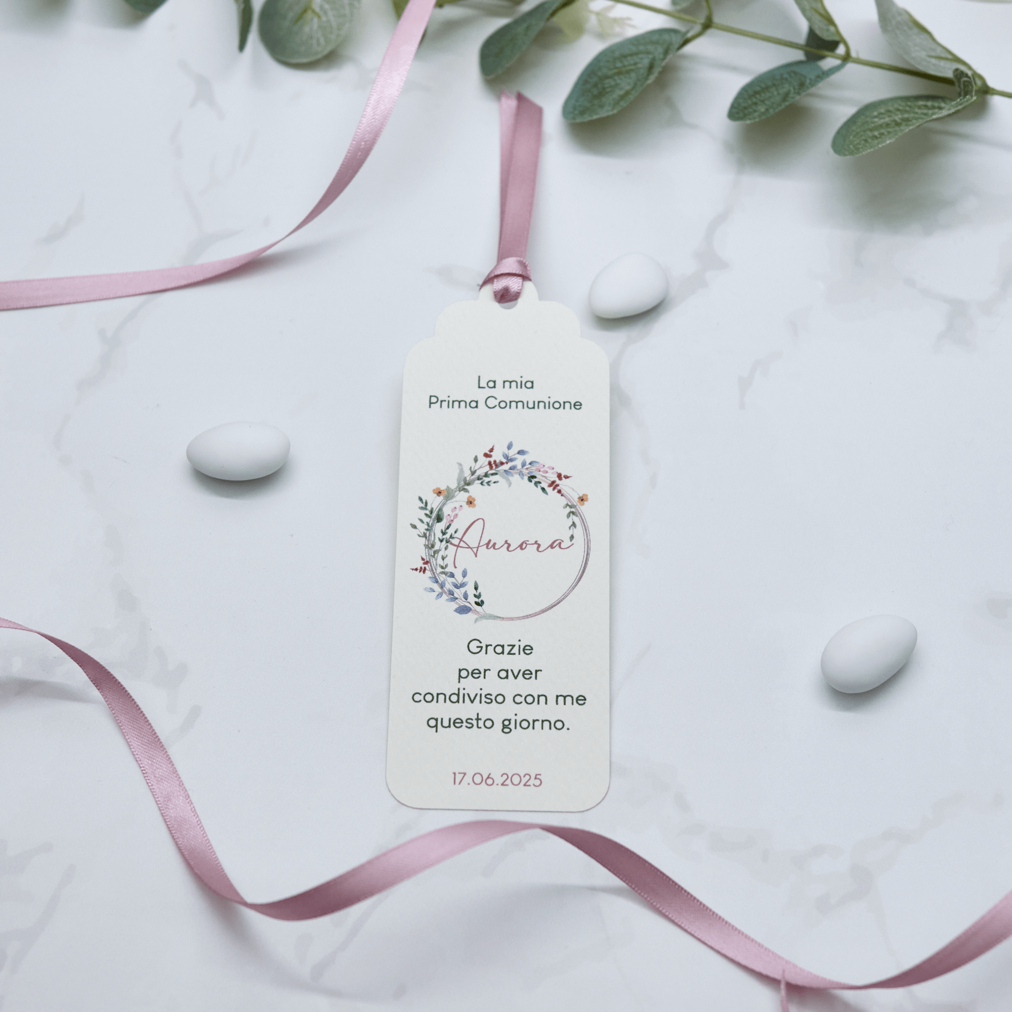 Segnaposto Flowers Circle - Eventi Fai da Te