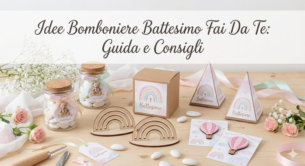 Idee Bomboniere Battesimo Fai Da Te: Guida e Consigli
