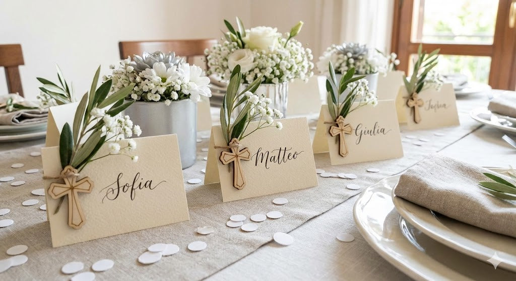Segnaposti Cresima Fai Da Te: Eleganza Senza Sforzo