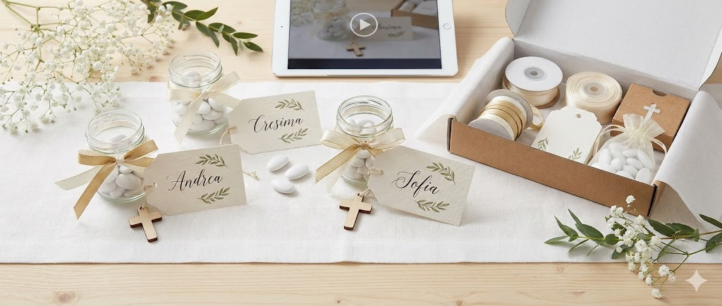 Segnaposto Cresima Fai da Te: Eleganza Senza Stress