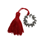 Sacchetto Raso con Corona Alloro Argento - Eventi Fai da Te