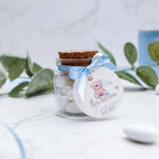 Barattolini Vetro - Orsetto Azzurro - Eventi Fai da Te