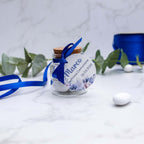 Barattolini Vetro - Flowers Azzurro - Eventi Fai da Te