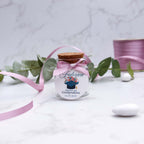 Barattolini Vetro - Tocco Laurea Flowers - Eventi Fai da Te