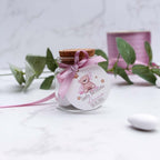 Barattolini Vetro - Orsetto Rosa - Eventi Fai da Te