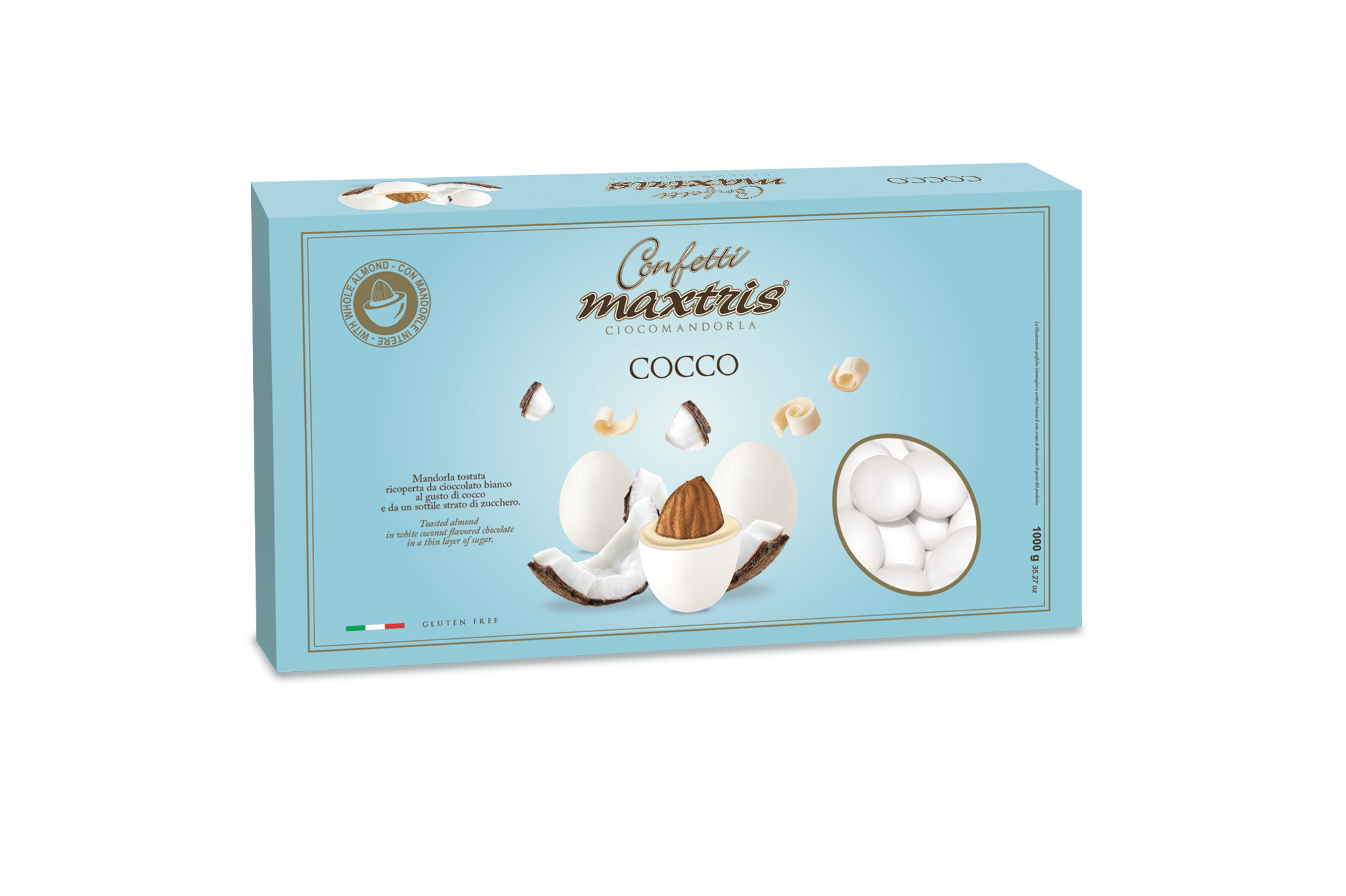 Confetti Cocco cf. 1 kg - Eventi Fai da Te