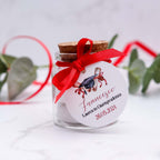 Barattolini Vetro - Tocco di Laurea con Pergamena - Eventi Fai da Te