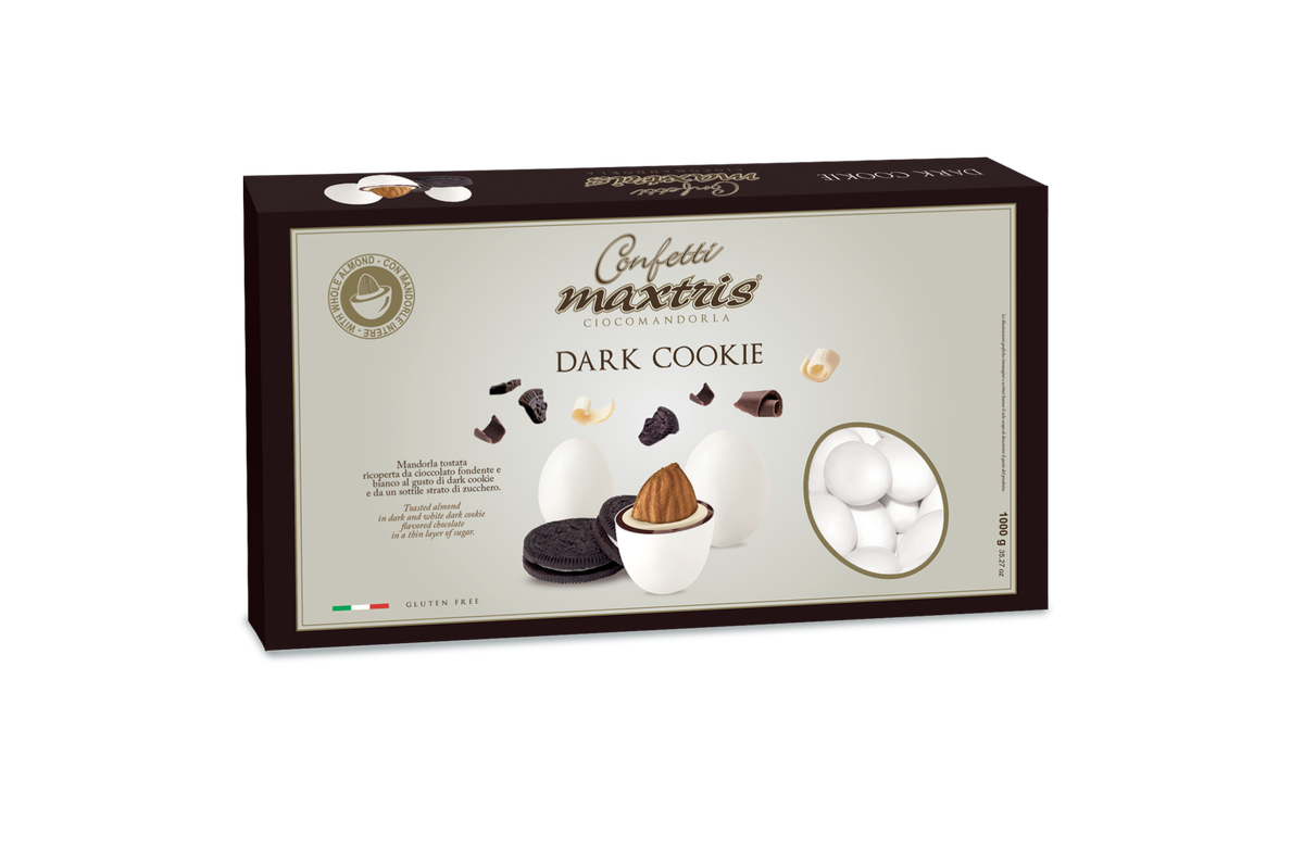 Confetti Dark Cookie cf. 1 kg - Eventi Fai da Te