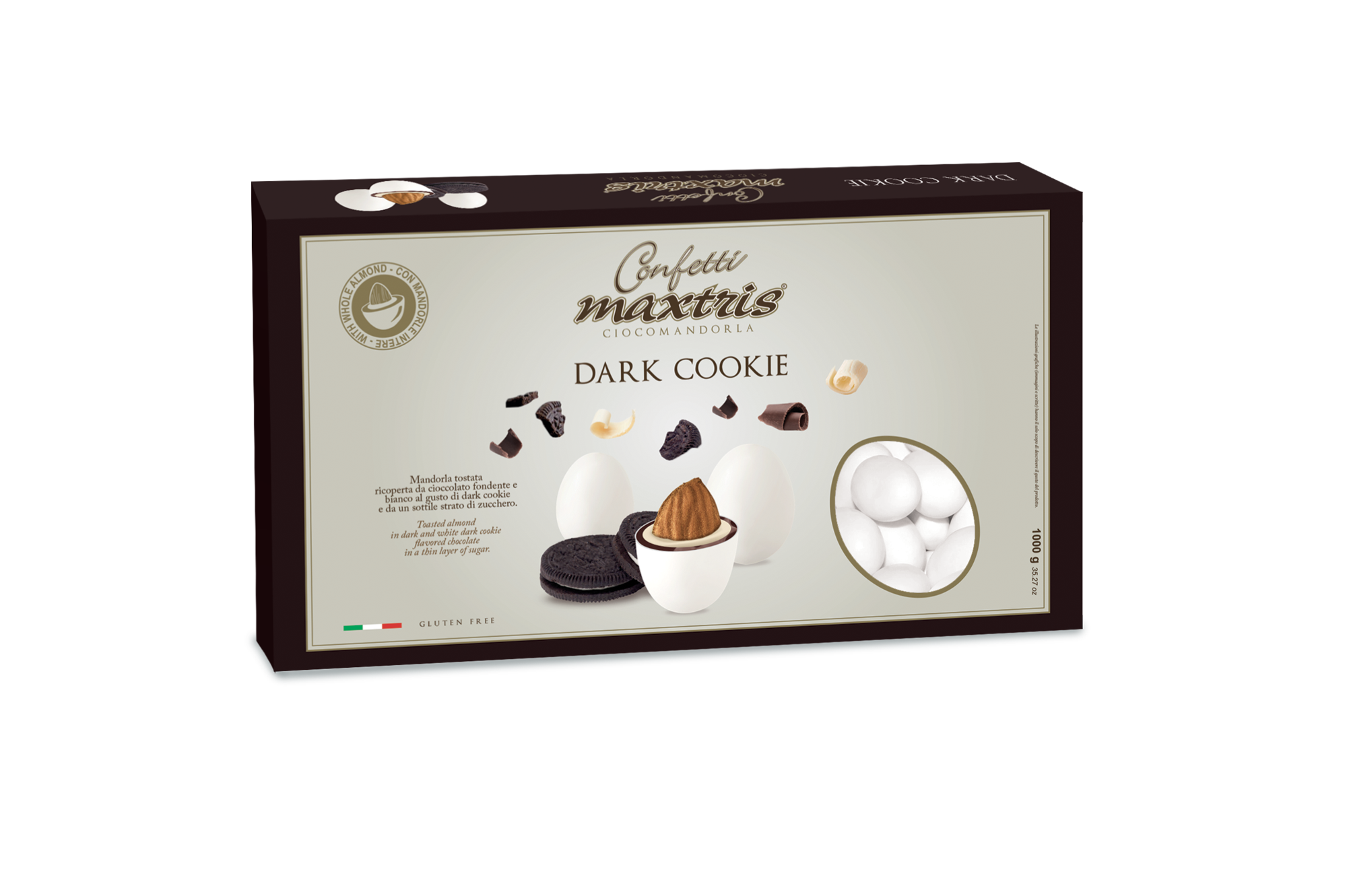 Confetti Dark Cookie cf. 1 kg - Eventi Fai da Te