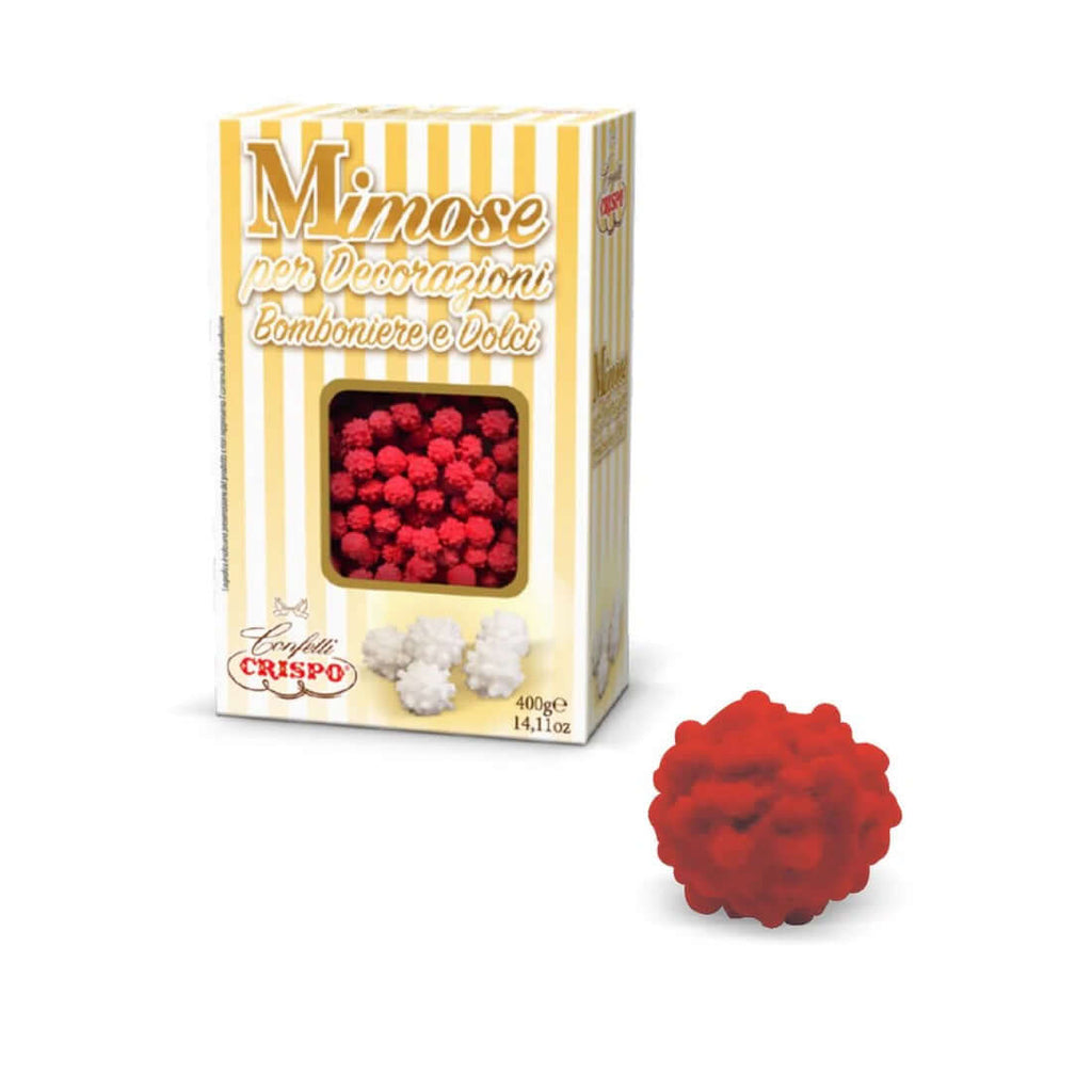Mimose Rosse - Riccetti di Zucchero - 400g - Eventi Fai da Te