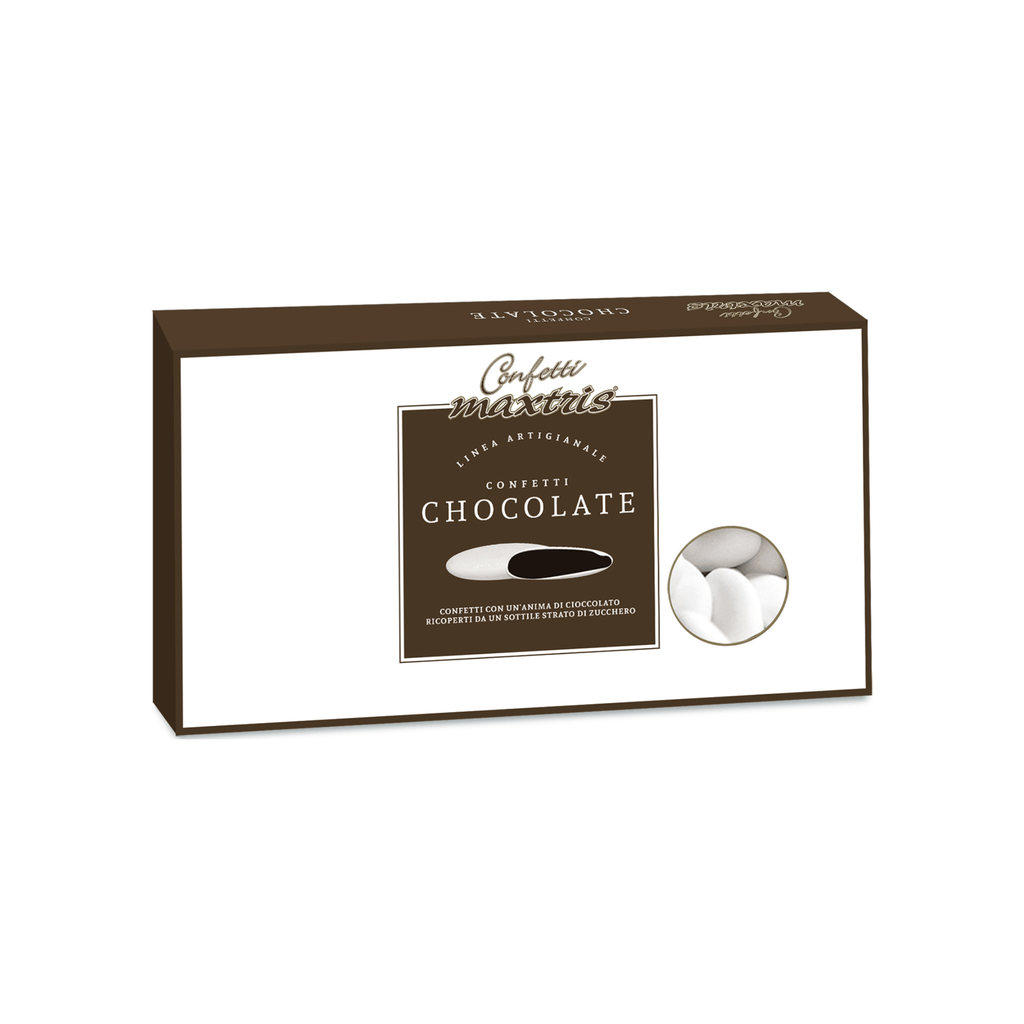 Confetti al Cioccolato Colore Bianco - 1 kg.