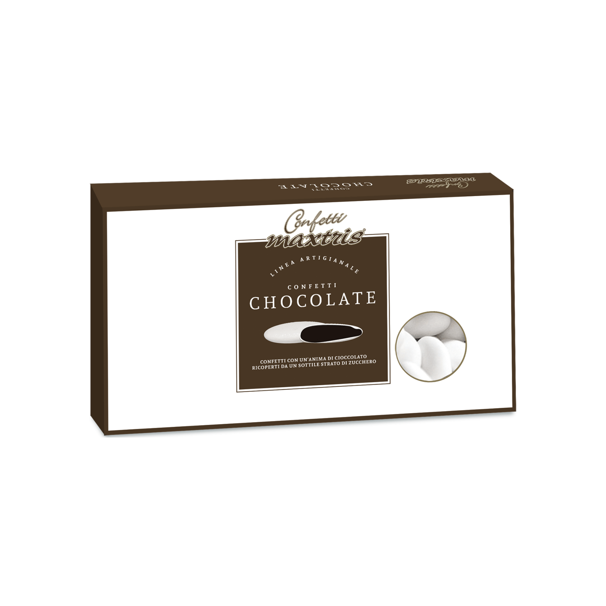 Confetti al Cioccolato Colore Bianco - 1 kg.