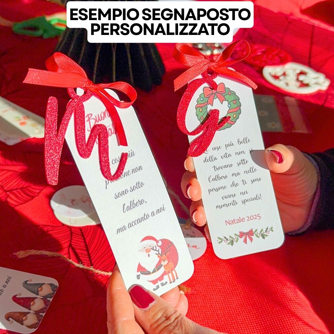 Segnaposto con Lettera - 3 Gnometti